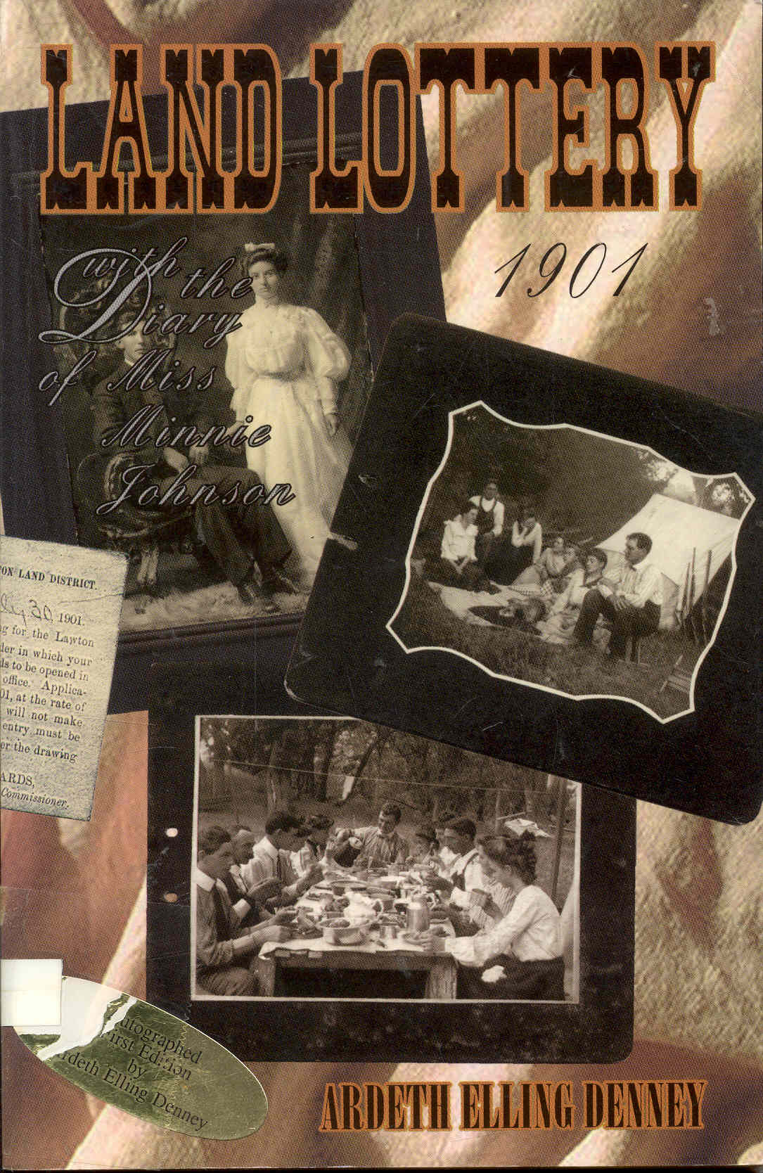Image for Land Lottery: 1901 (The Diary of Miss Minnie Johnson)