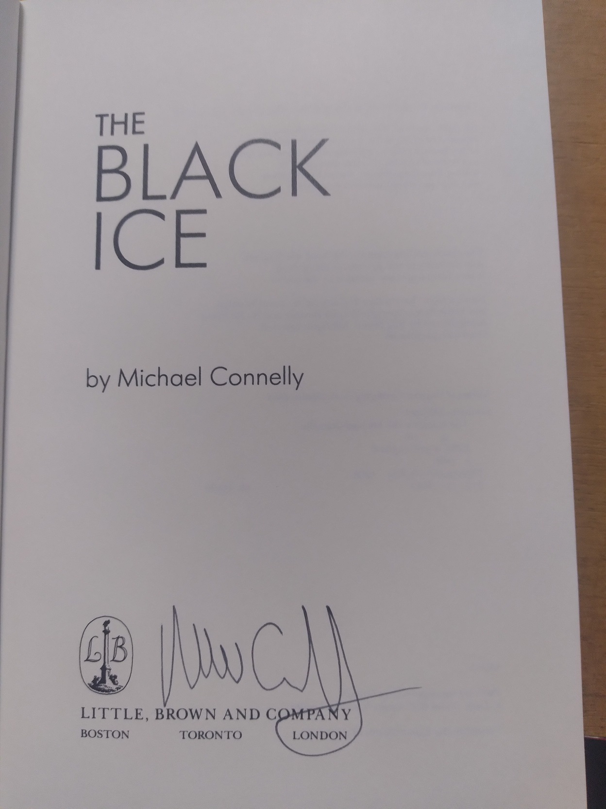 The Black Ice