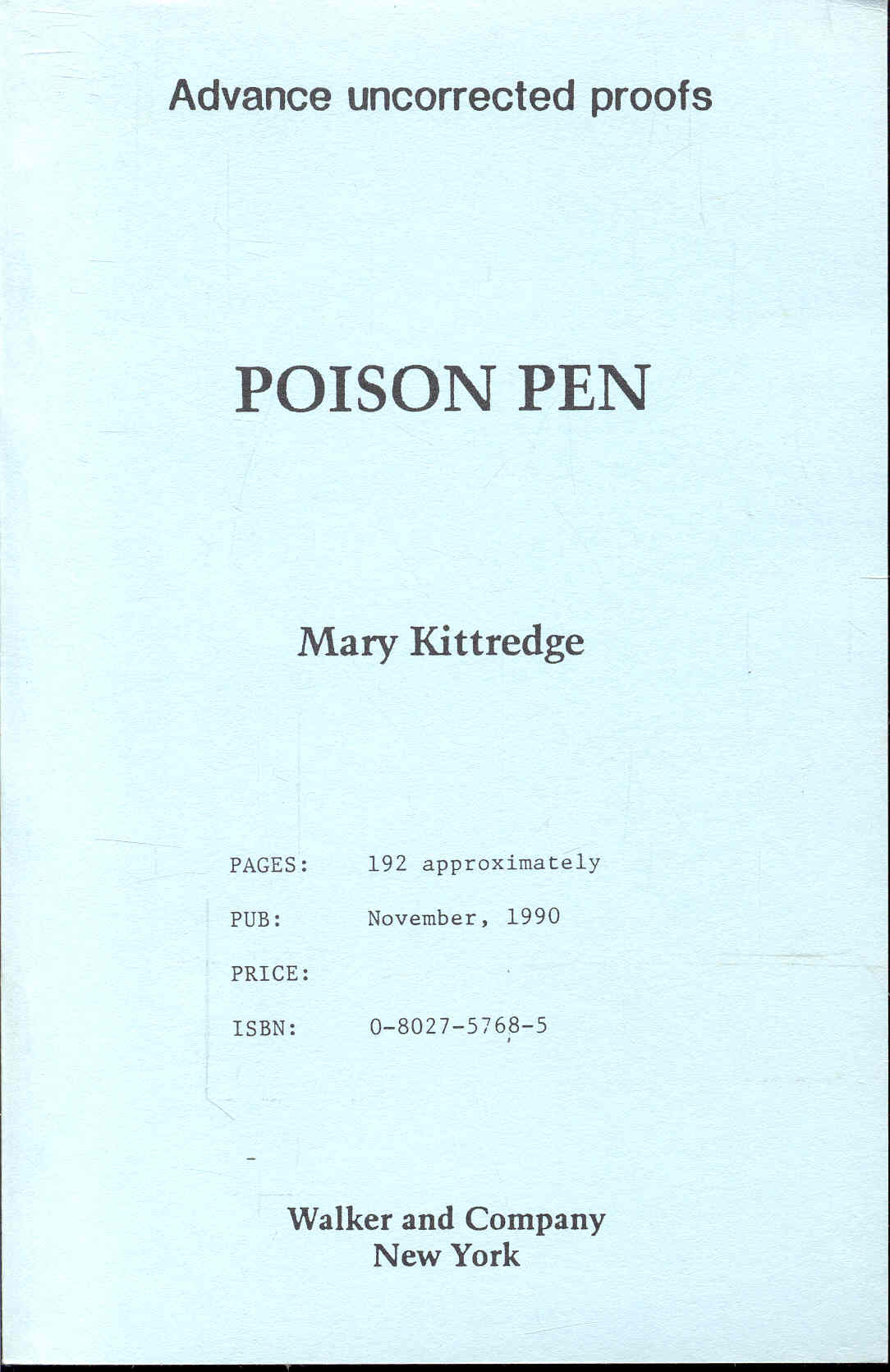 Poison Pen