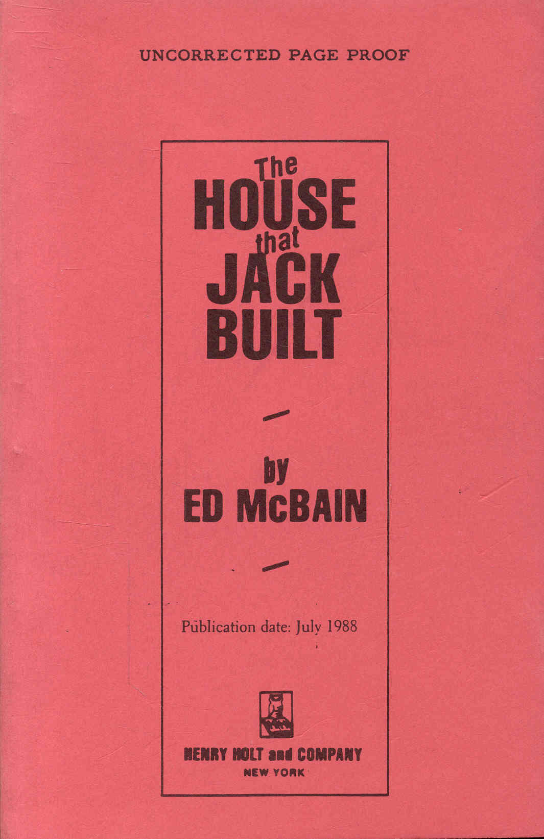 The House That Jack Built