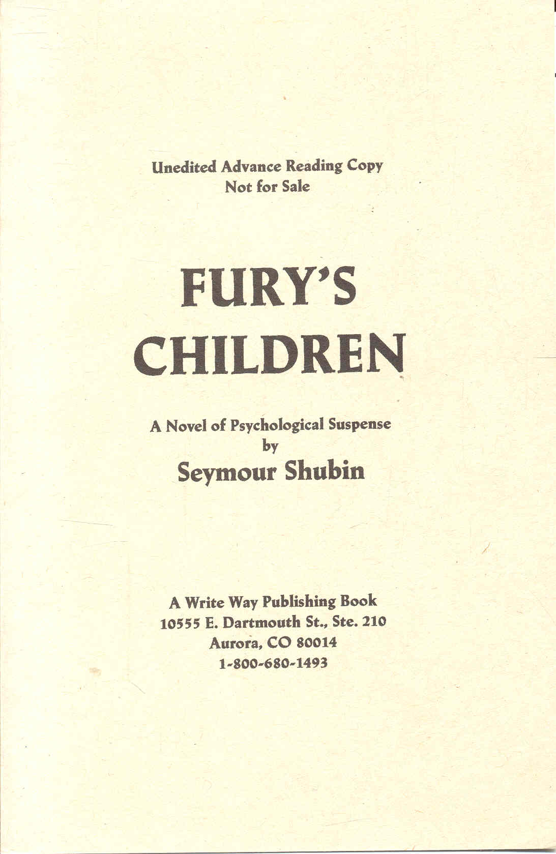 Fury's Children