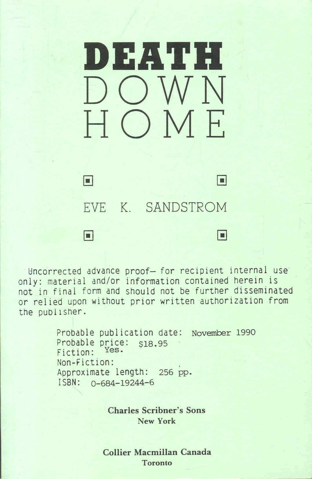 Death Down Home