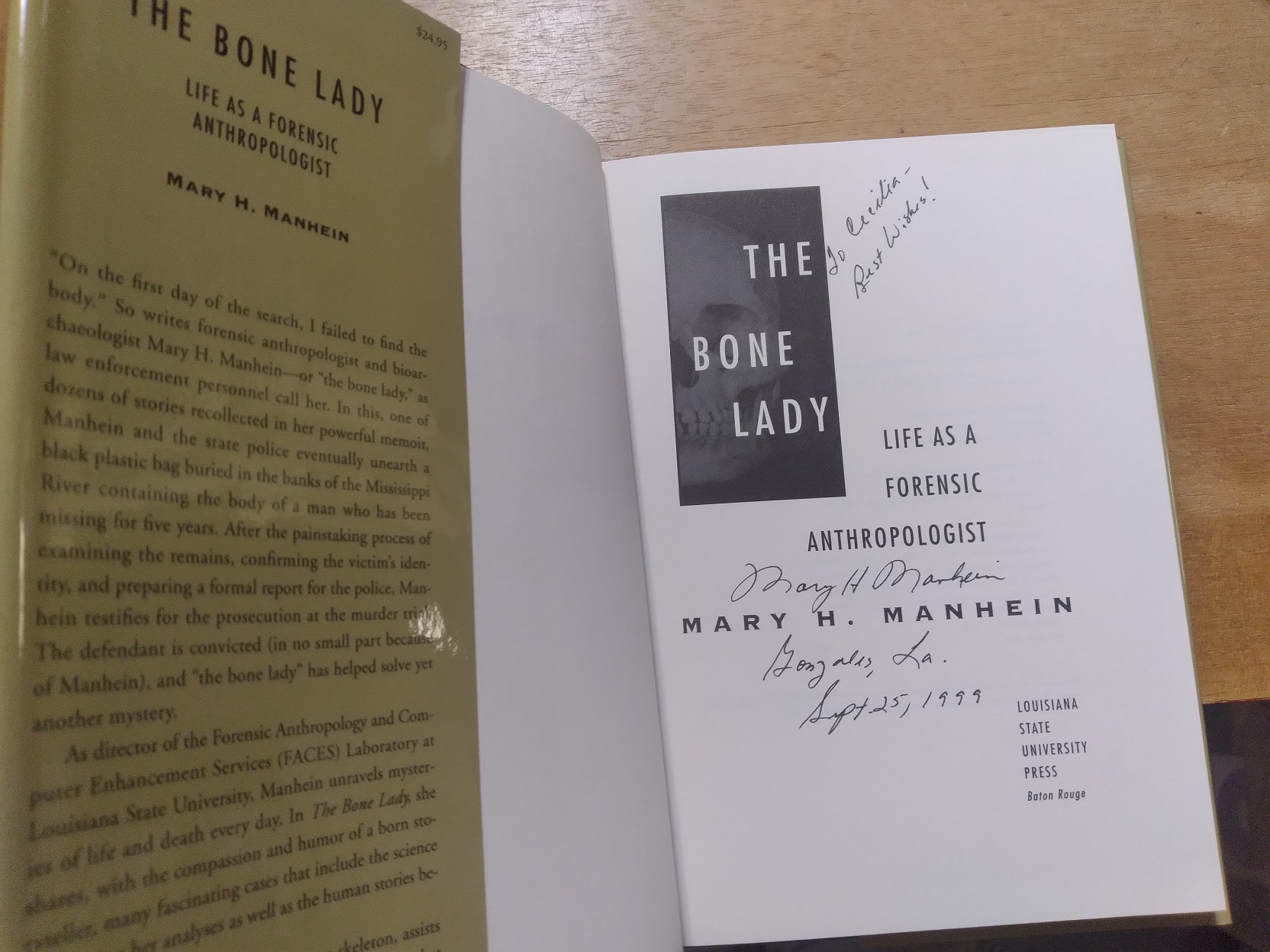 The Bone Lady: Life as a Forensic Anthropologist