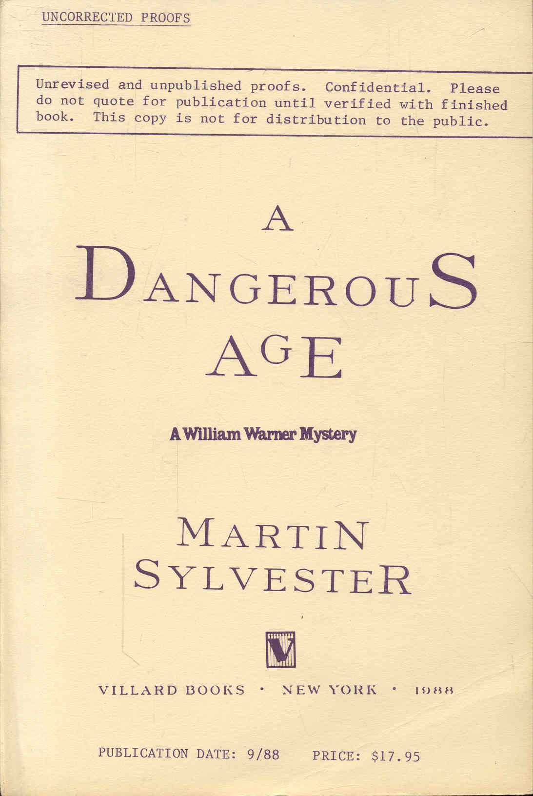 A Dangerous Age