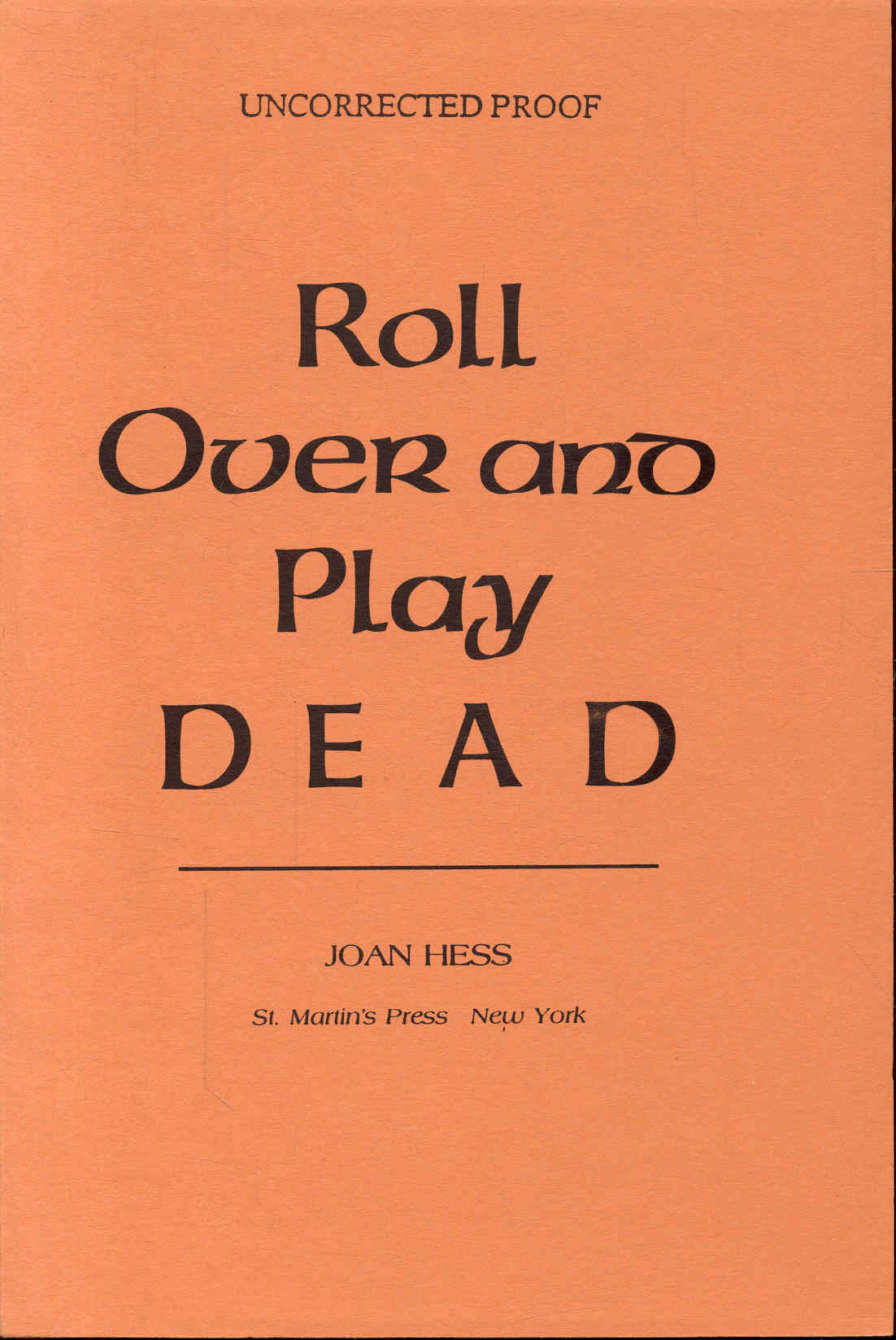Roll Over and Play Dead