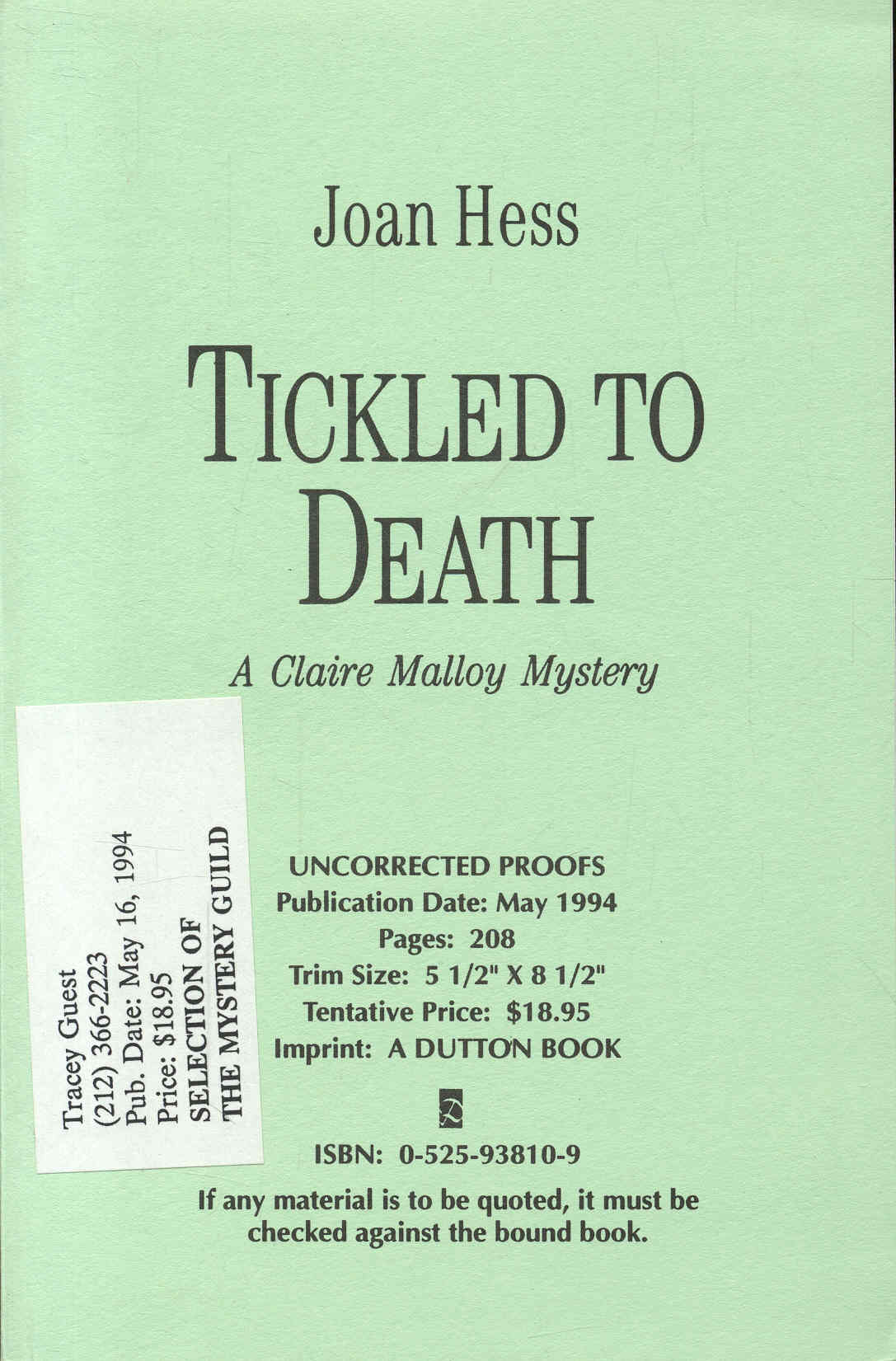 Tickled to Death