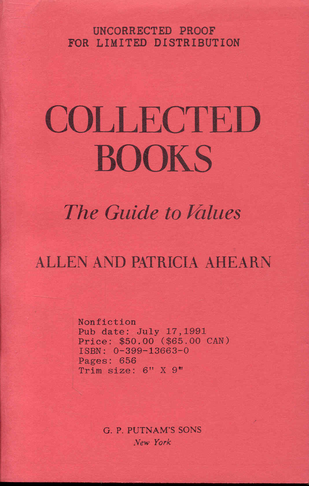 Collected Books: The Guide to Values