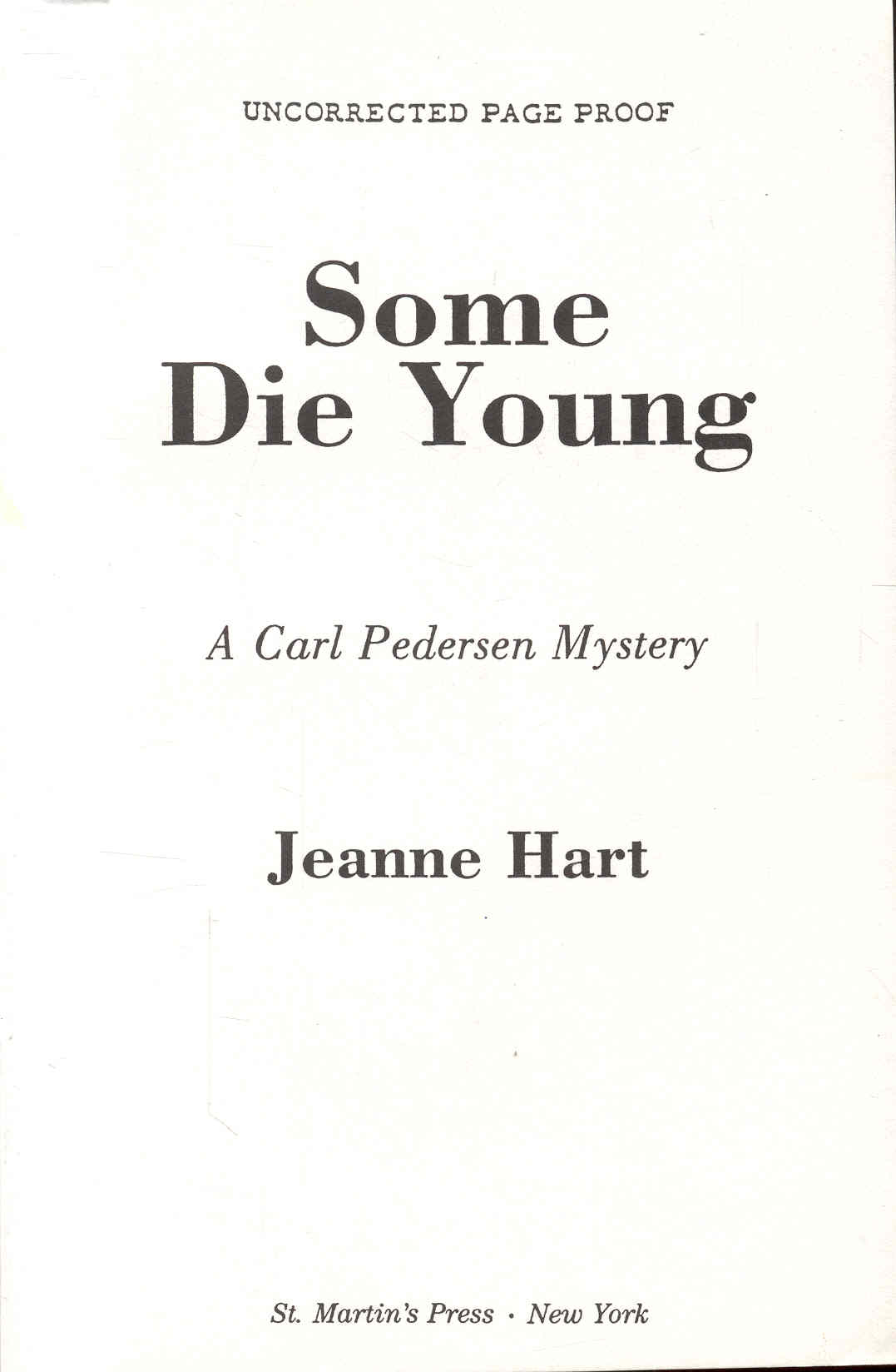 Some Die Young