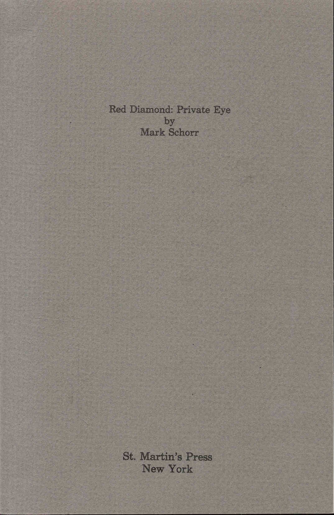 Red Diamond: Private Eye
