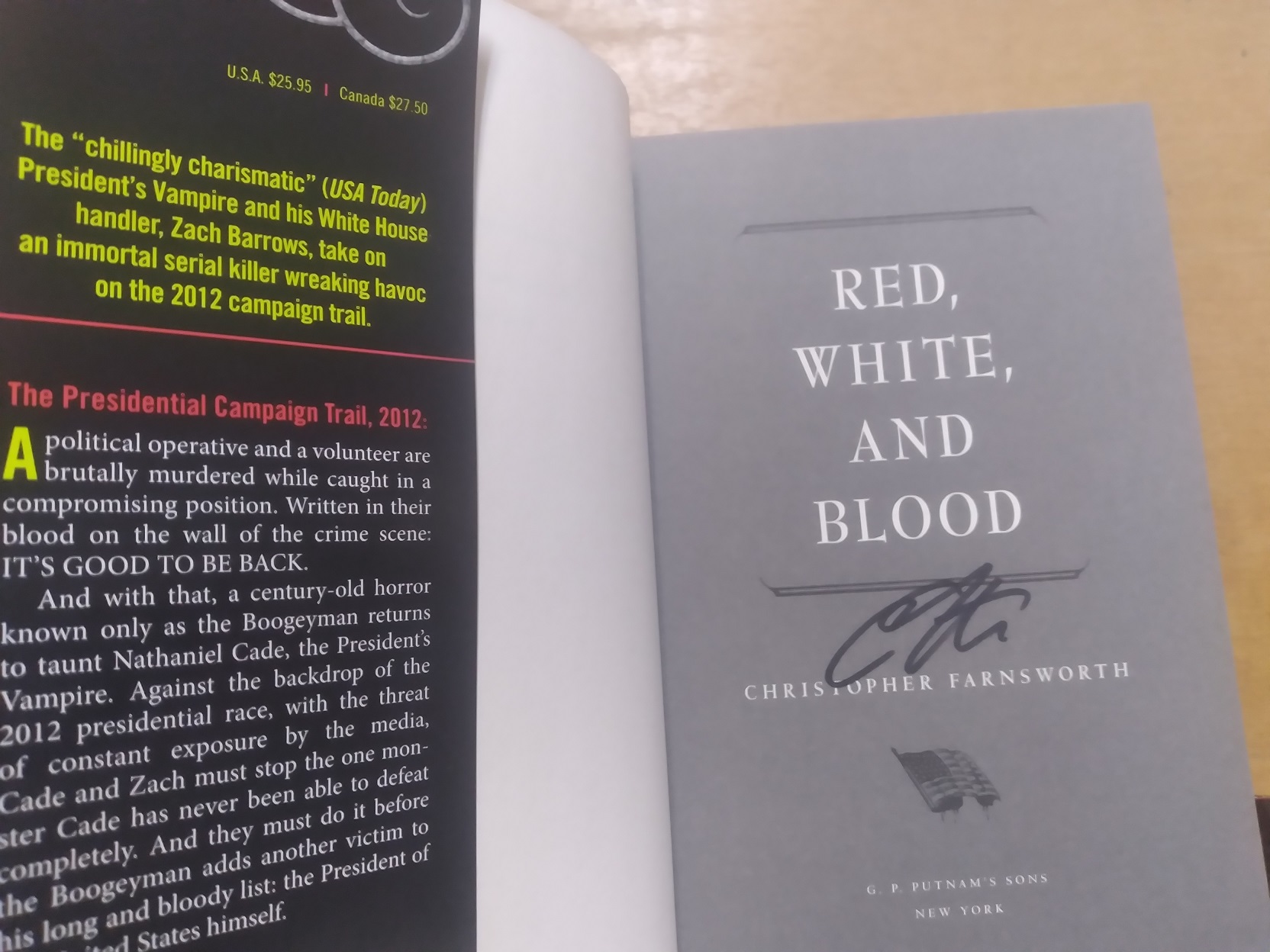 Red, White, and Blood