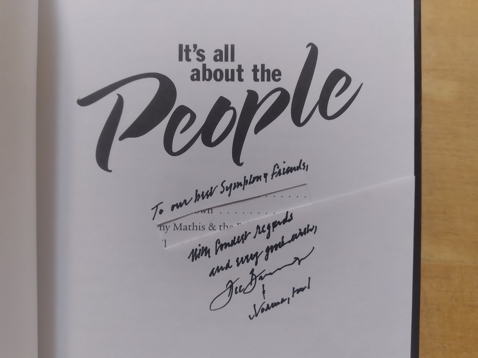 It's All About the People