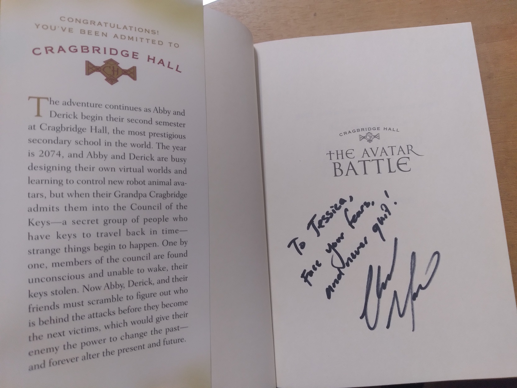 The Avatar Battle (Cragbridge Hall, Book 2)