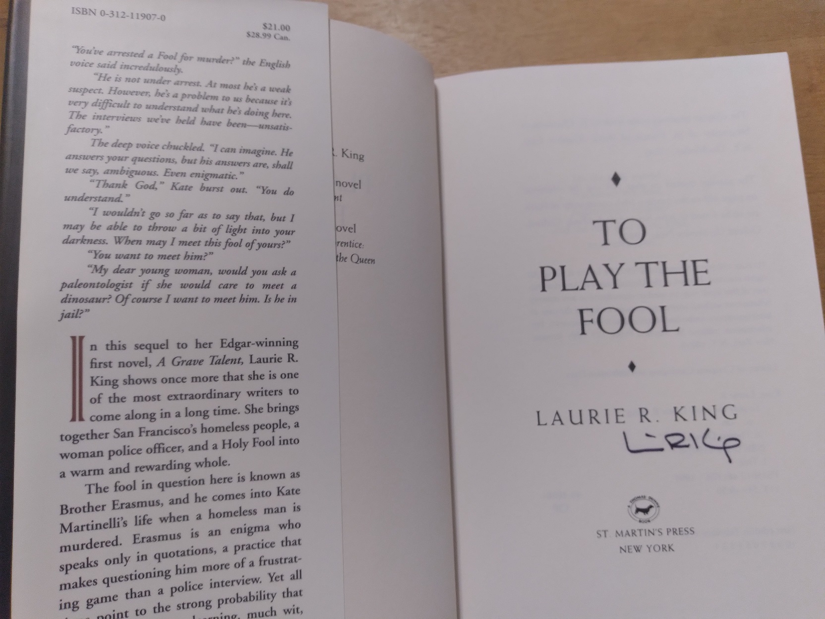 To Play the Fool