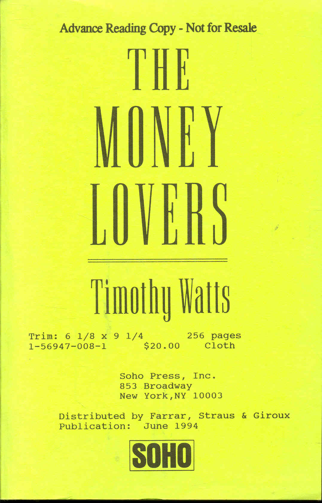 The Money Lovers