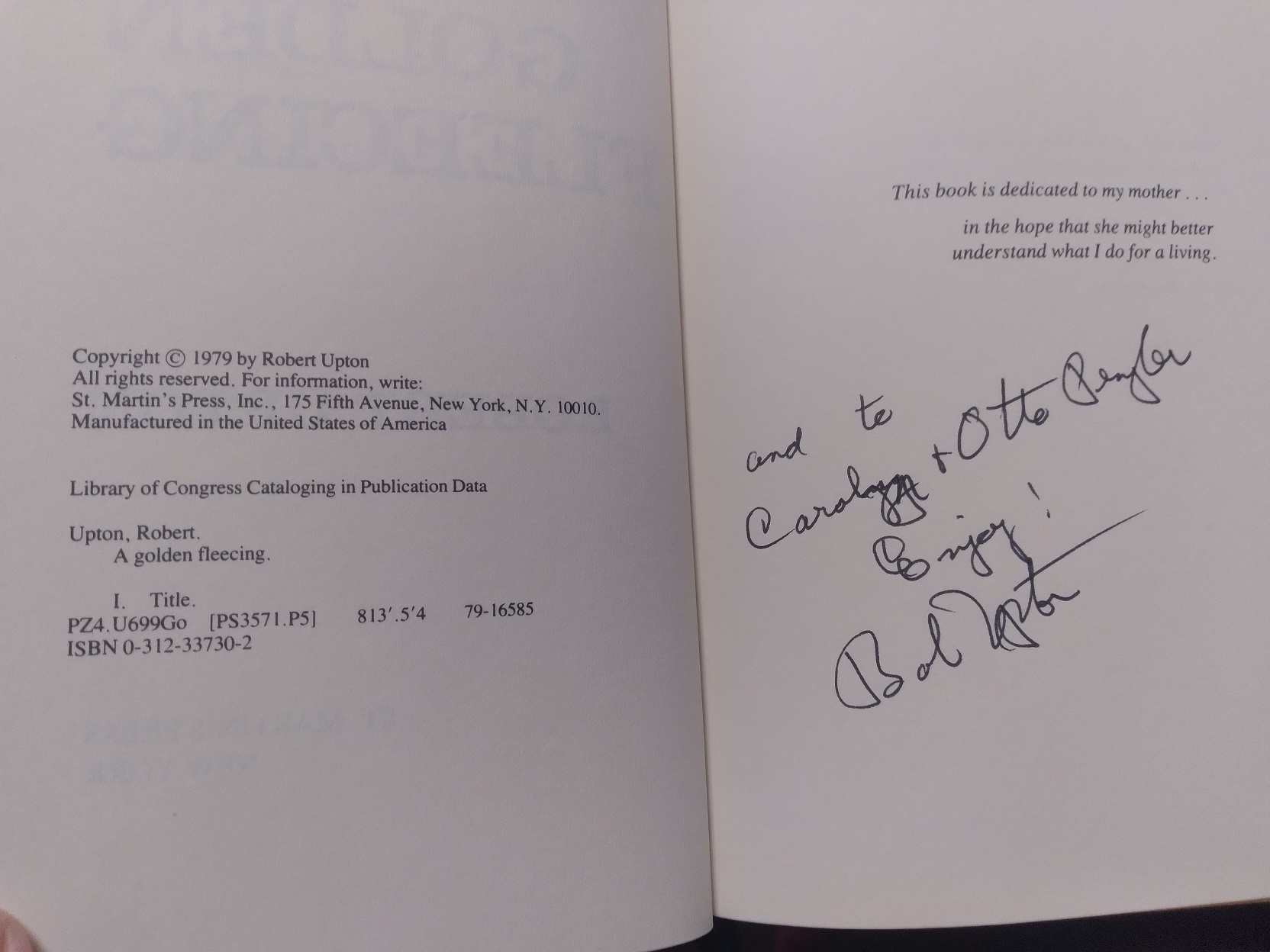 Image for A Golden Fleecing A Golden Fleecing