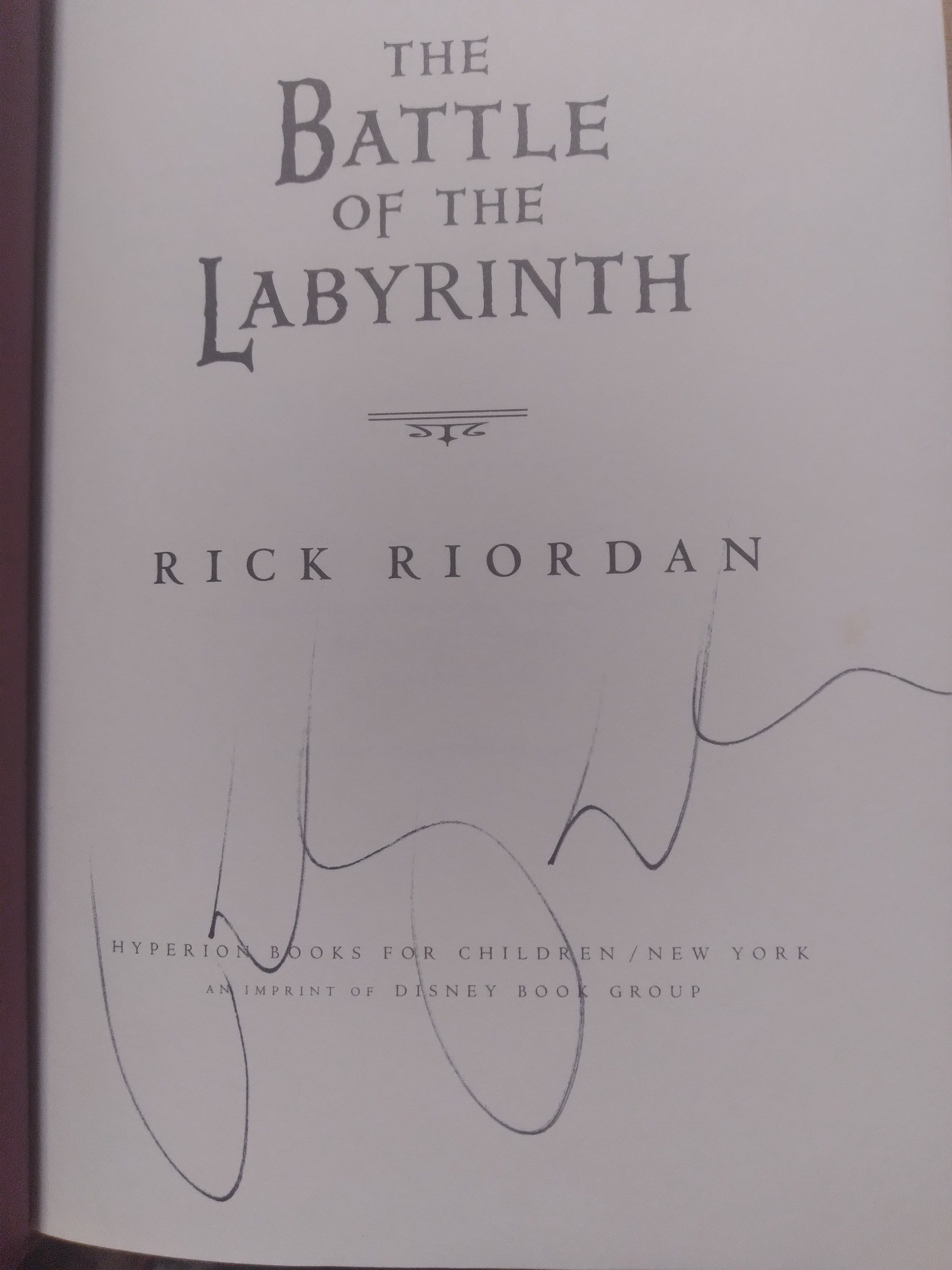 The Battle of the Labyrinth (Percy Jackson And The Olympians Book Four)
