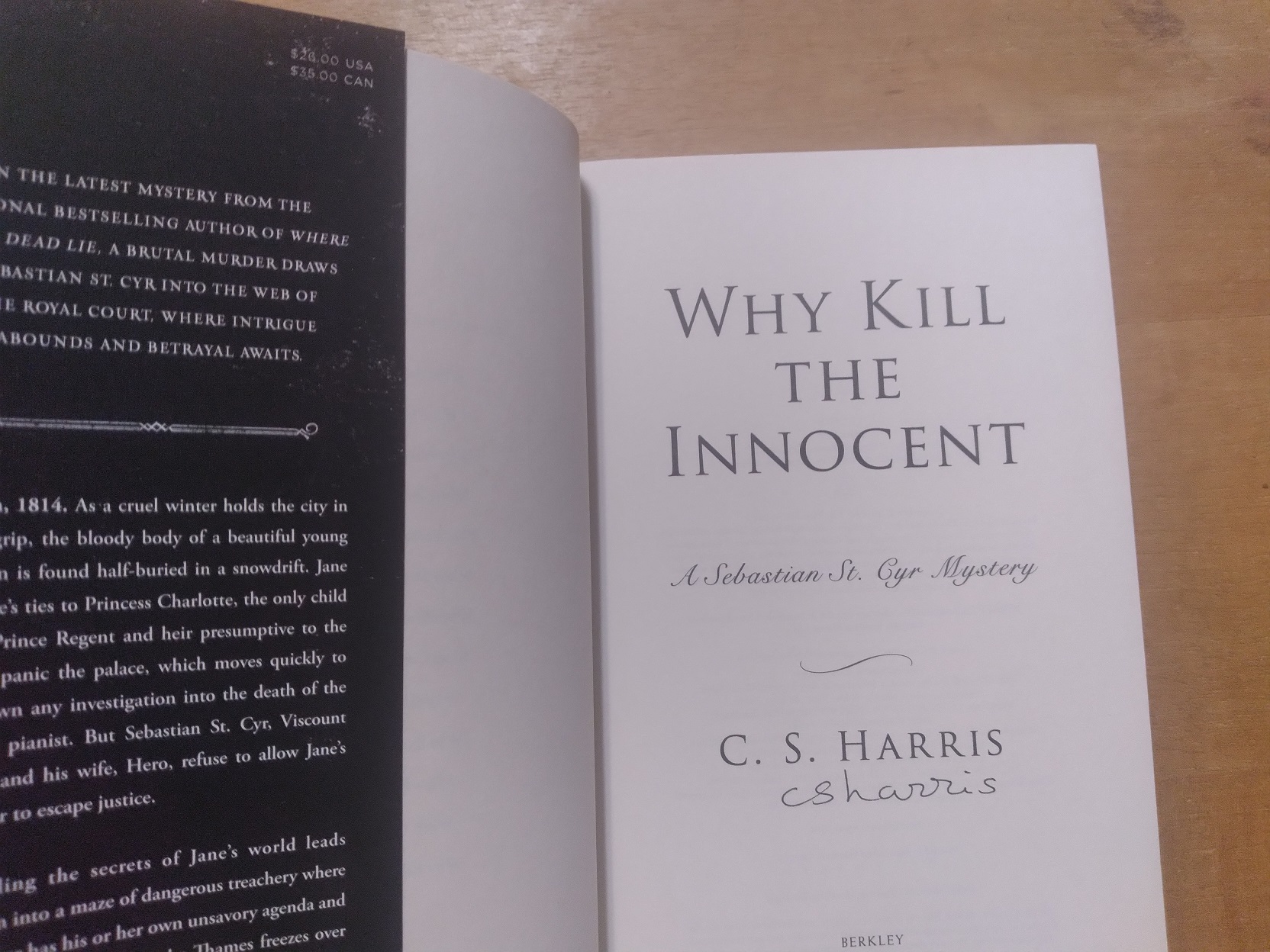 Why Kill the Innocent