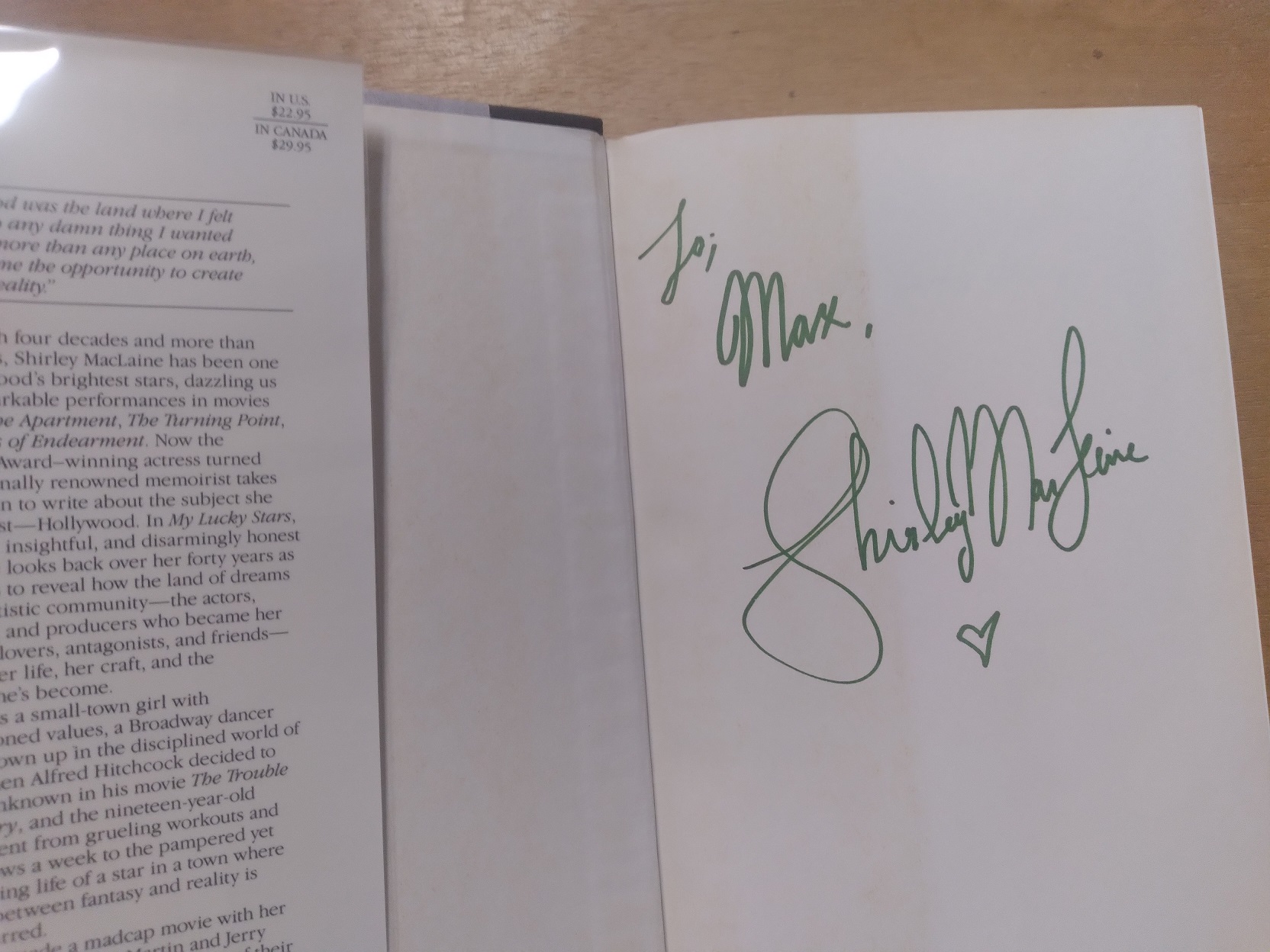 My Lucky Stars: A Hollywood Memoir