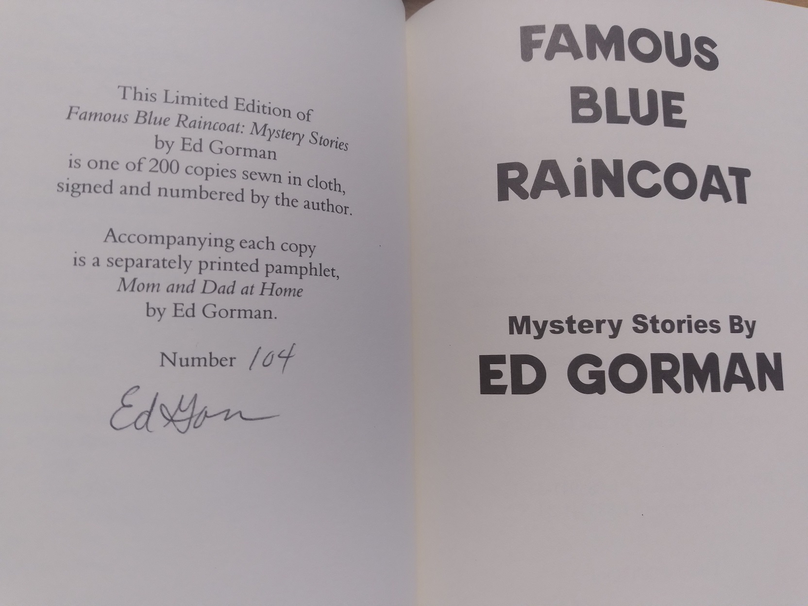 Famous Blue Raincoat