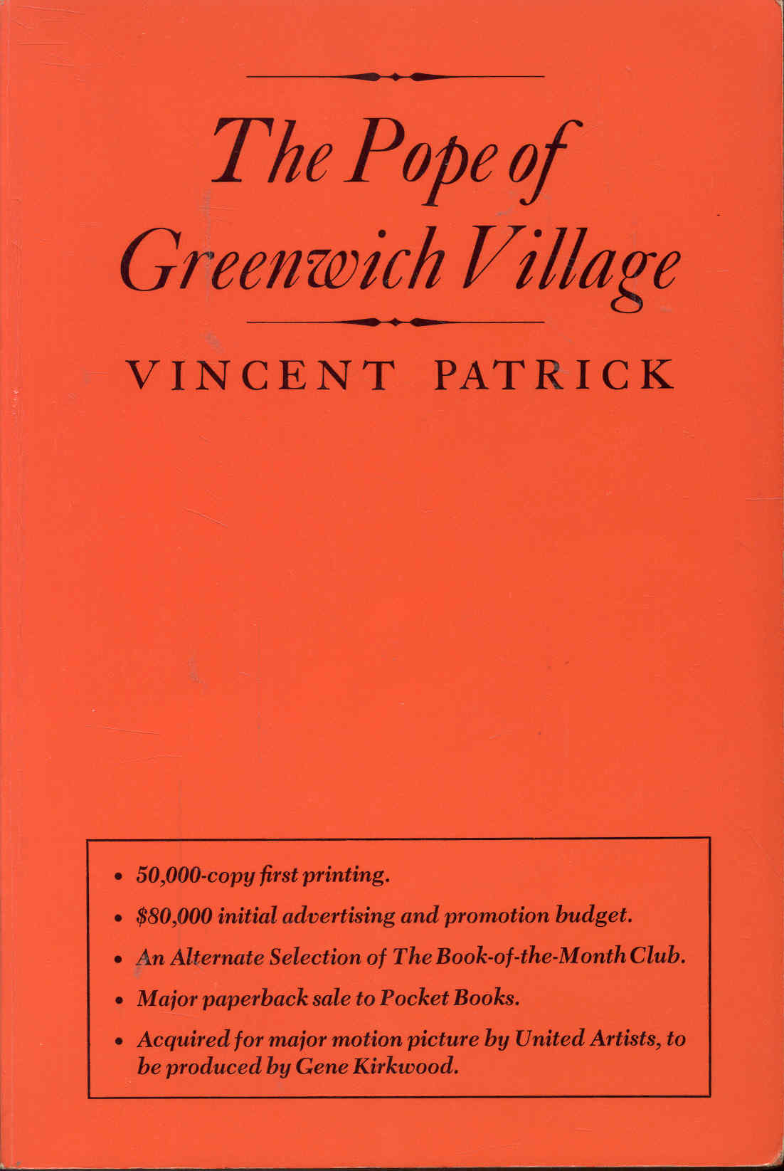 The Pope of Greenwich Village