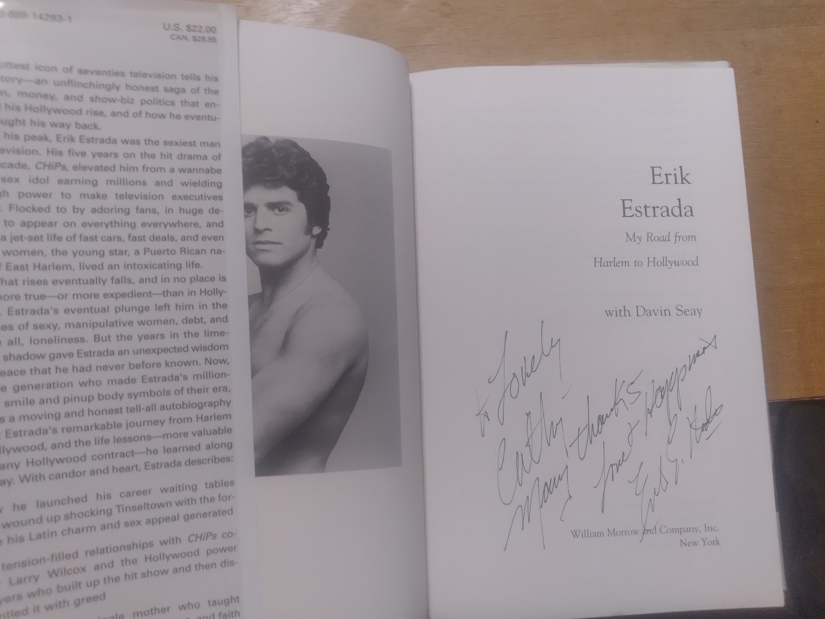 ERIK ESTRADA: My Road from Harlem to Hollywood