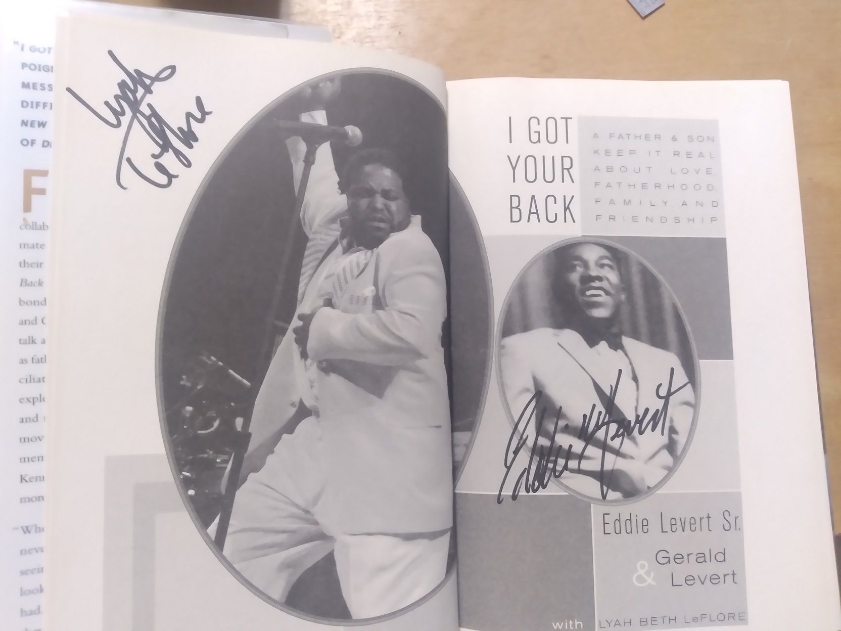 I Got Your Back: A Father and Son Keep It Real About Love, Fatherhood, Family, and Friendship