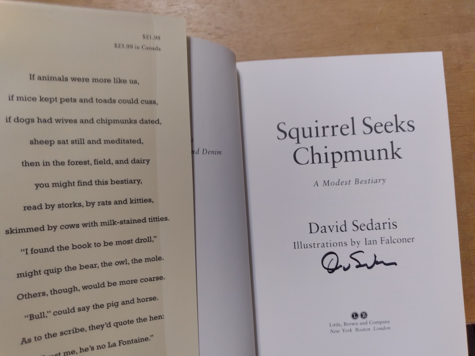 Squirrel Seeks Chipmunk: A Modest Bestiary