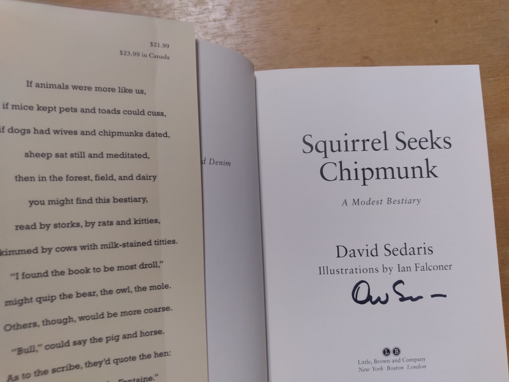Squirrel Seeks Chipmunk: A Modest Bestiary