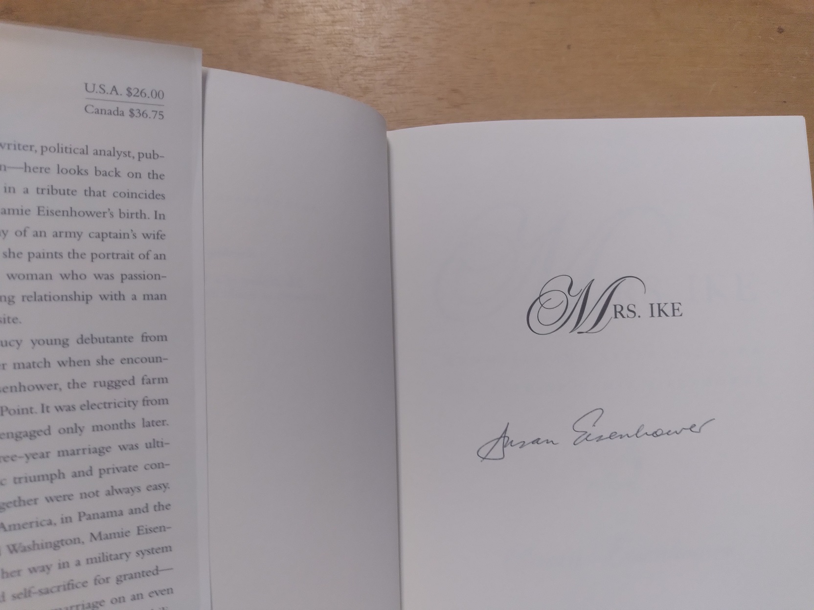 Mrs. IKE: Memories and Reflections on the Life of Mamie Eisenhower