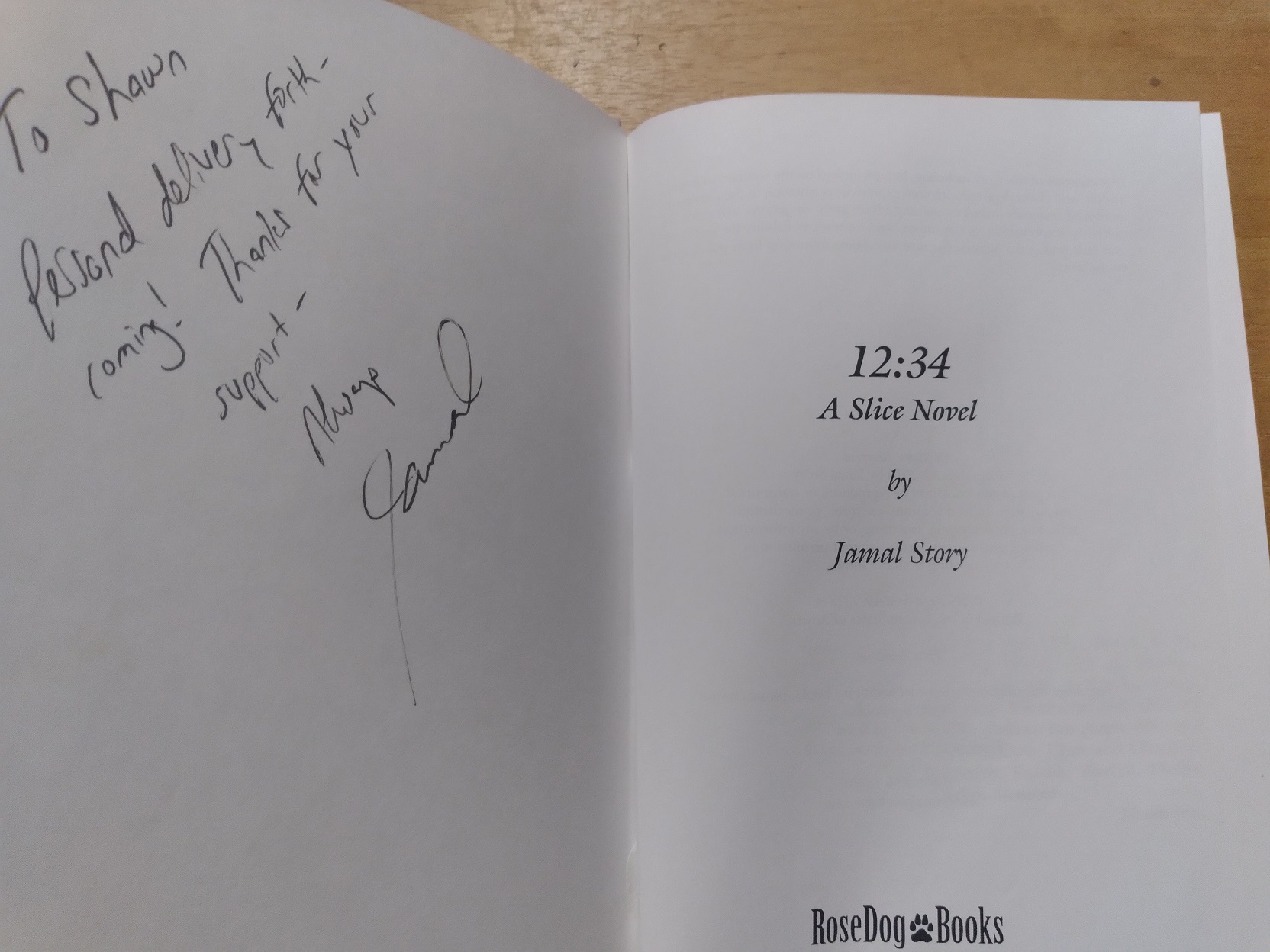 12:34: A Slice Novel