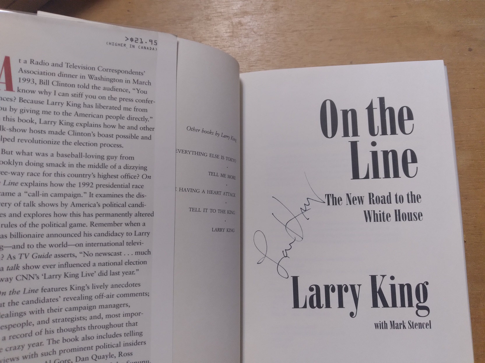 On the Line: The New Road to the White House