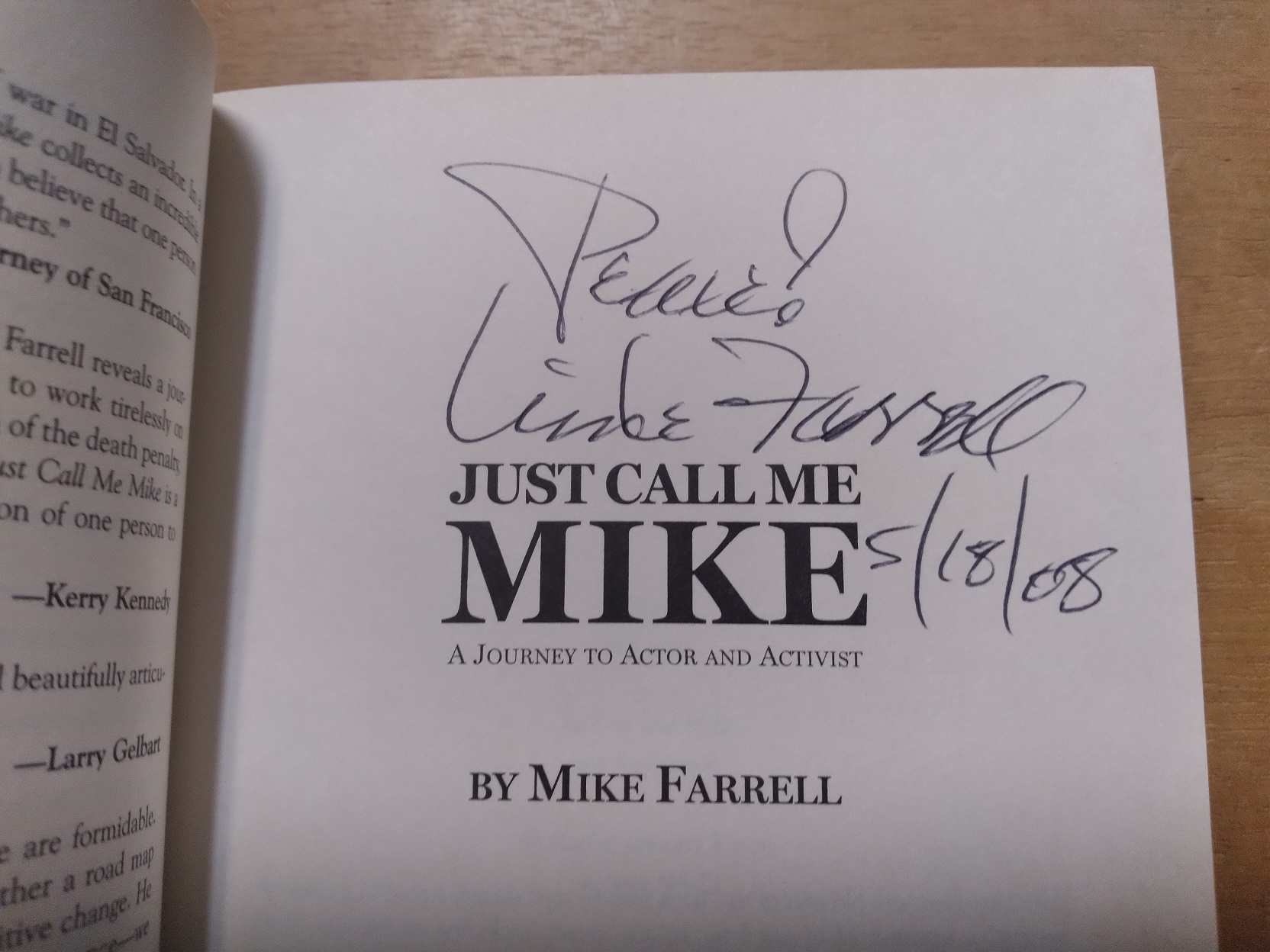Just Call Me Mike: A Journey to Actor and Activist