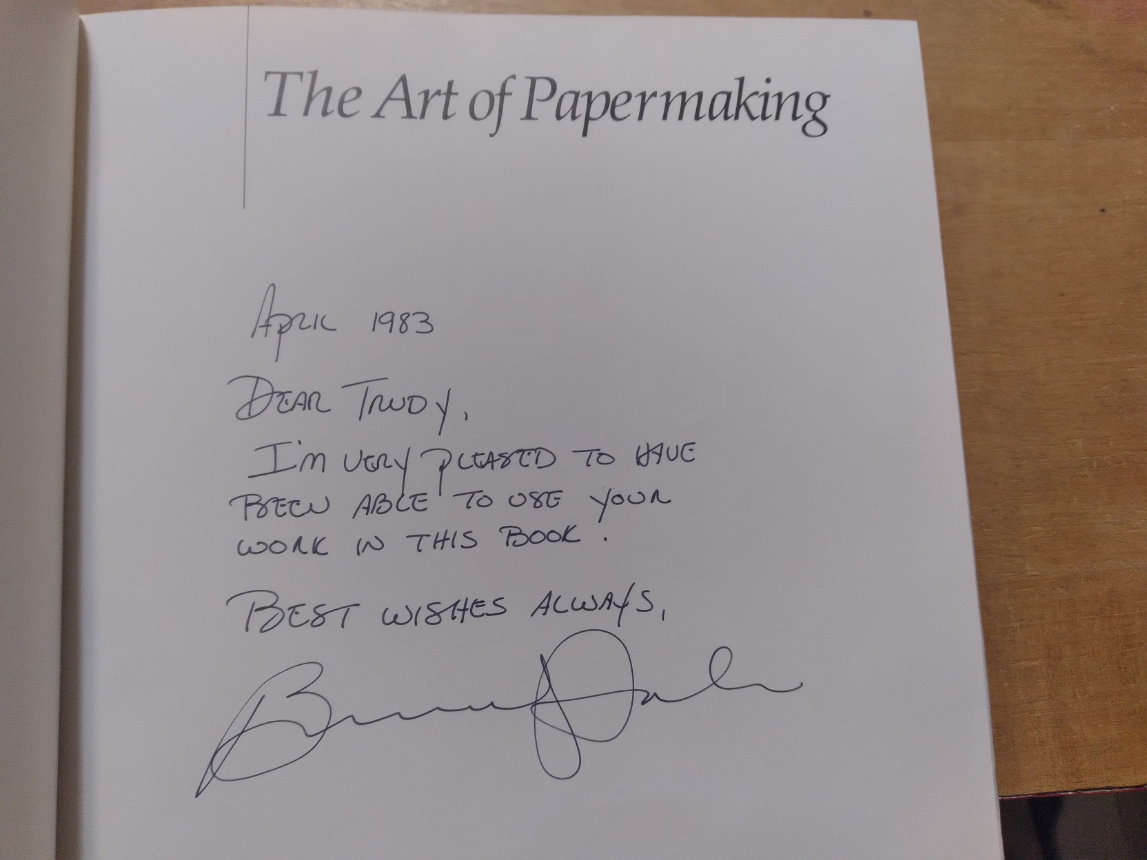 The Art of Papermaking