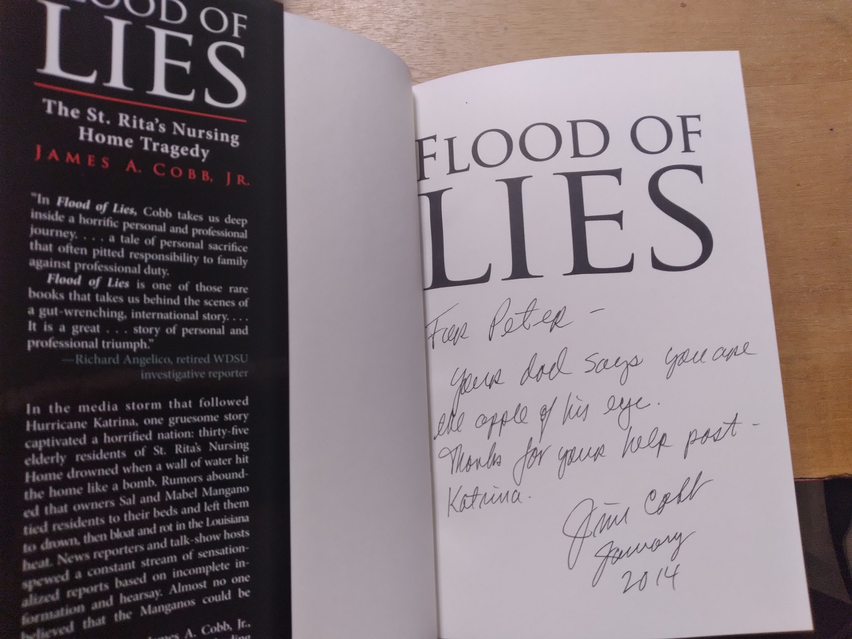 Flood of Lies: The St. Rita's Nursing Home Tragedy