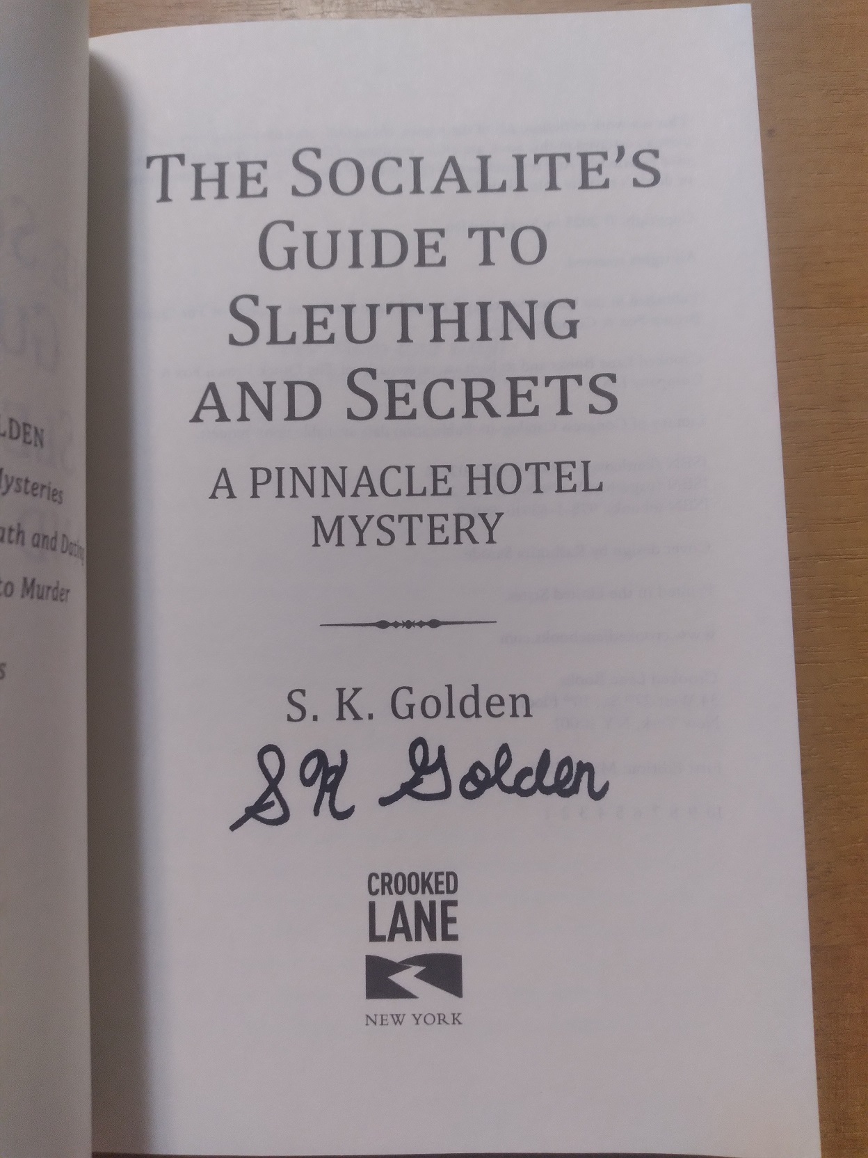 The Socilite's Guide to Sleuthing and Secrets