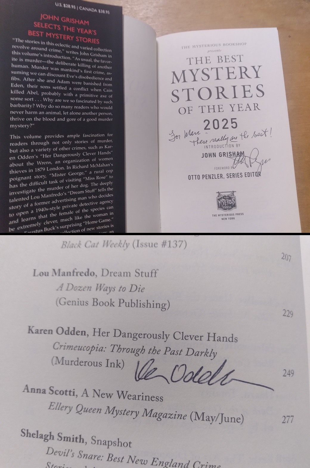 The Mysterious Bookshop Presents the Best Mystery Stories of the Year 2025