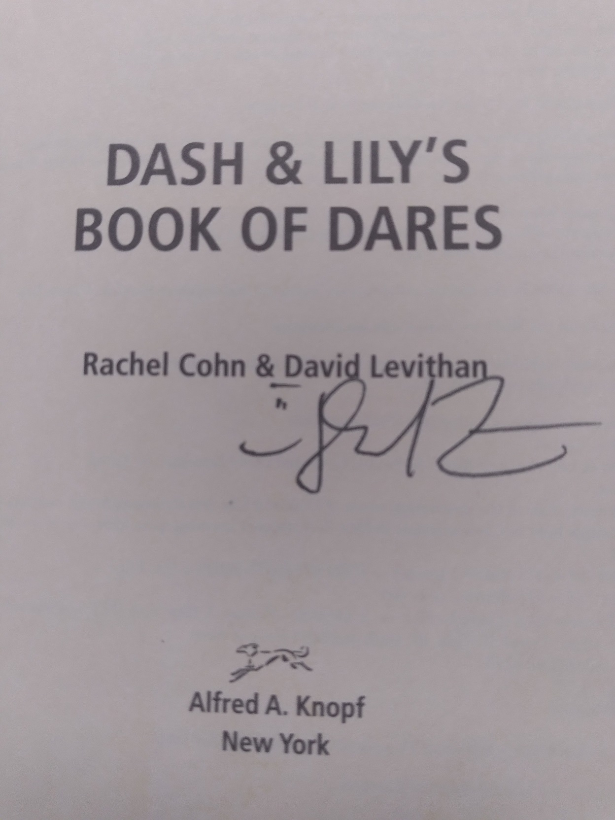 Dash & Lily's Book of Dares