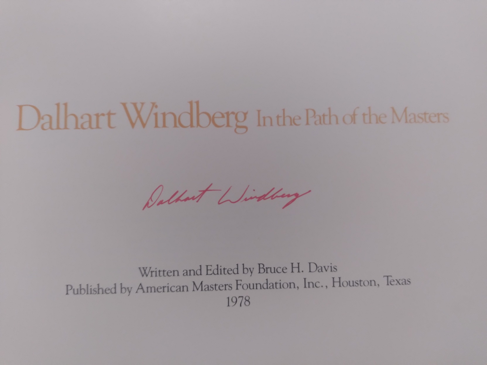 Dalhart Windberg: In the Path of the Masters