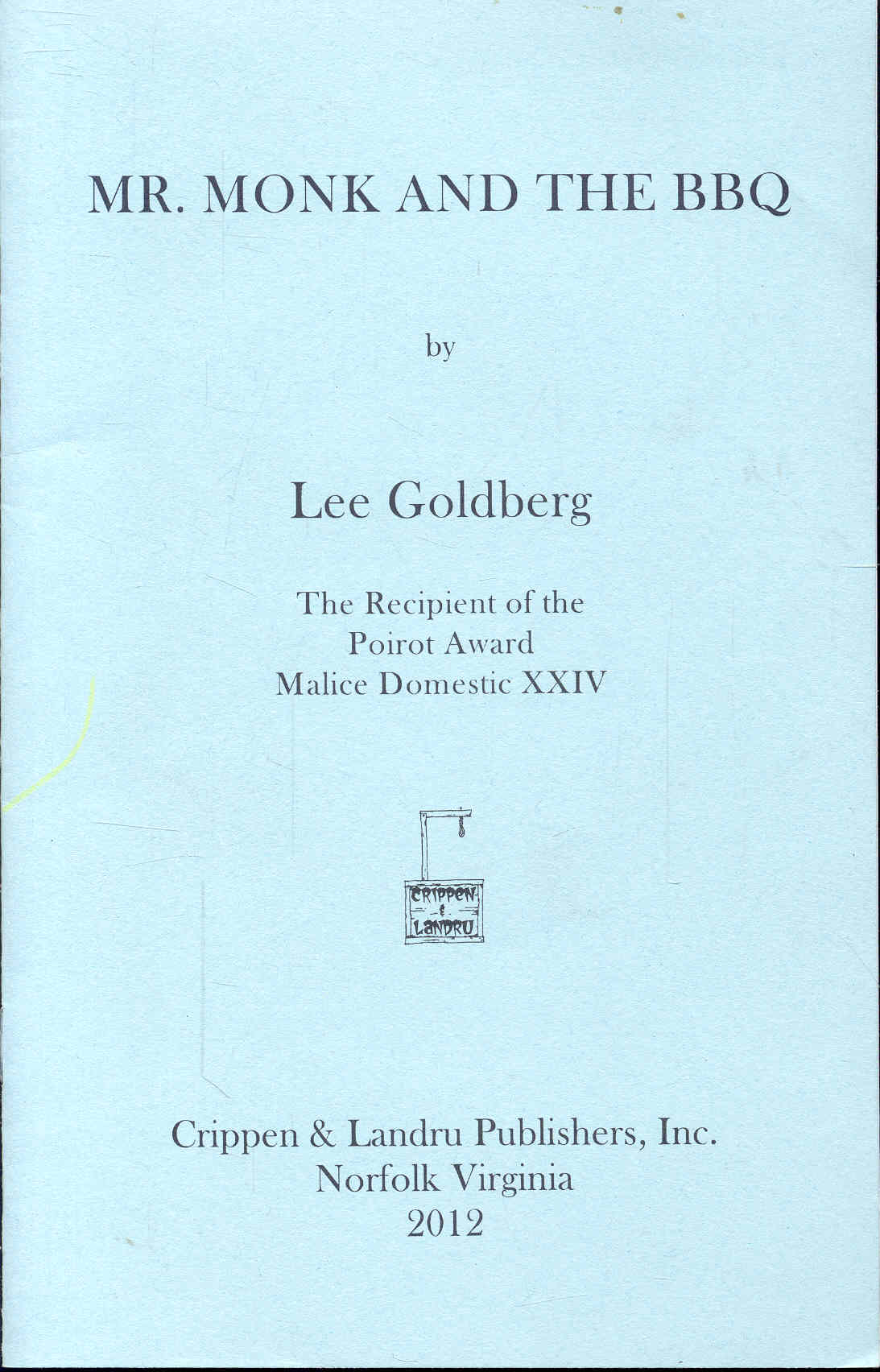 Mr. Monk and the BBQ