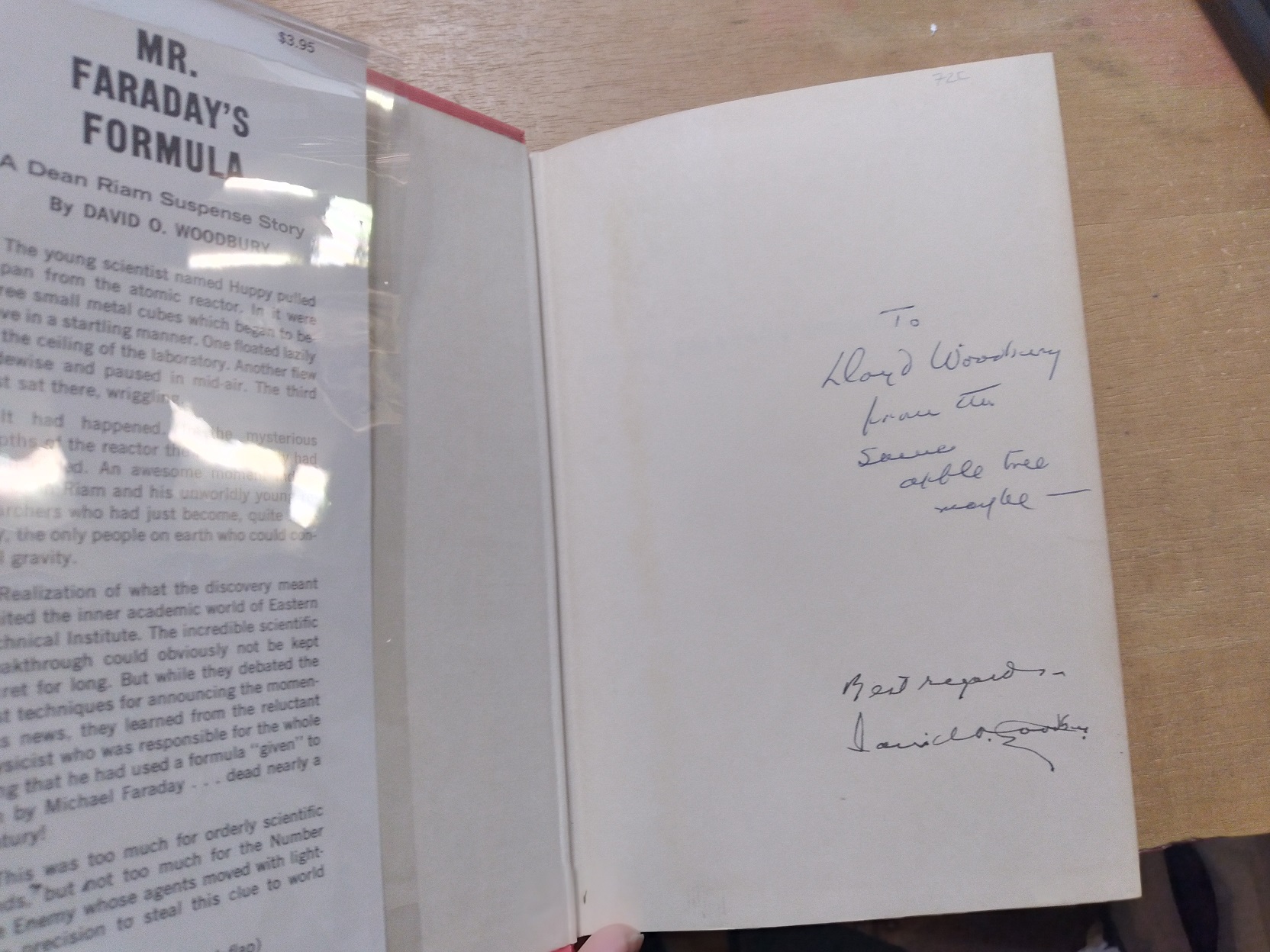 Mr. Faraday's Formula