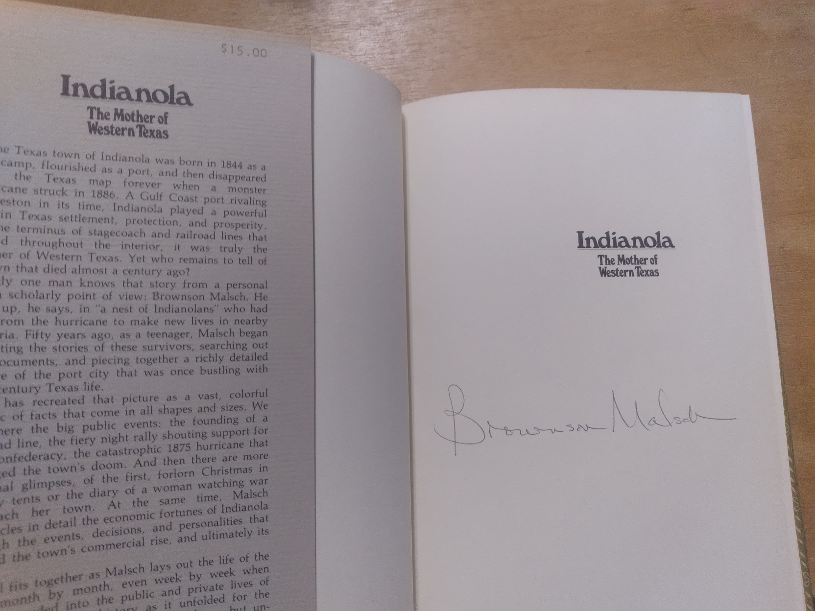 Indianola: The Mother of Western Texas