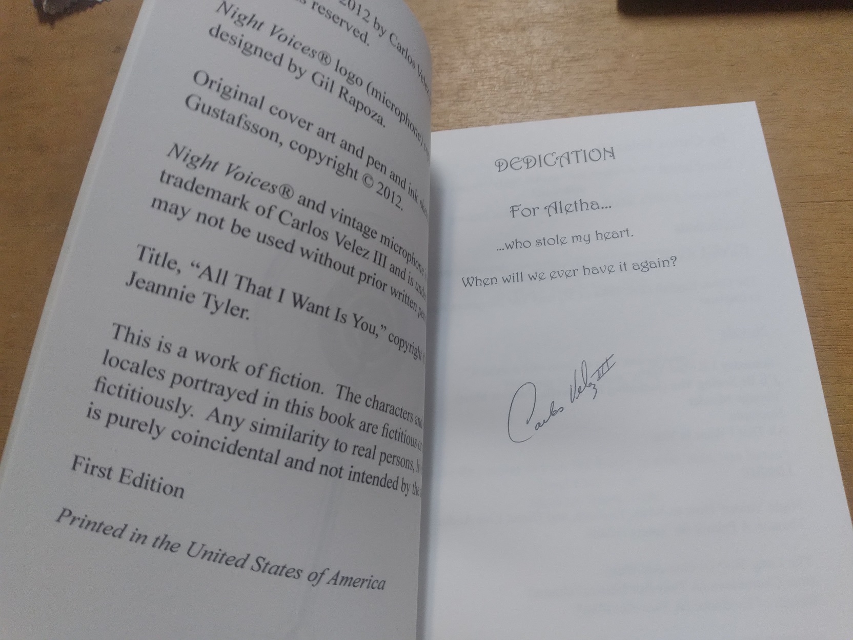 All That I Want Is You