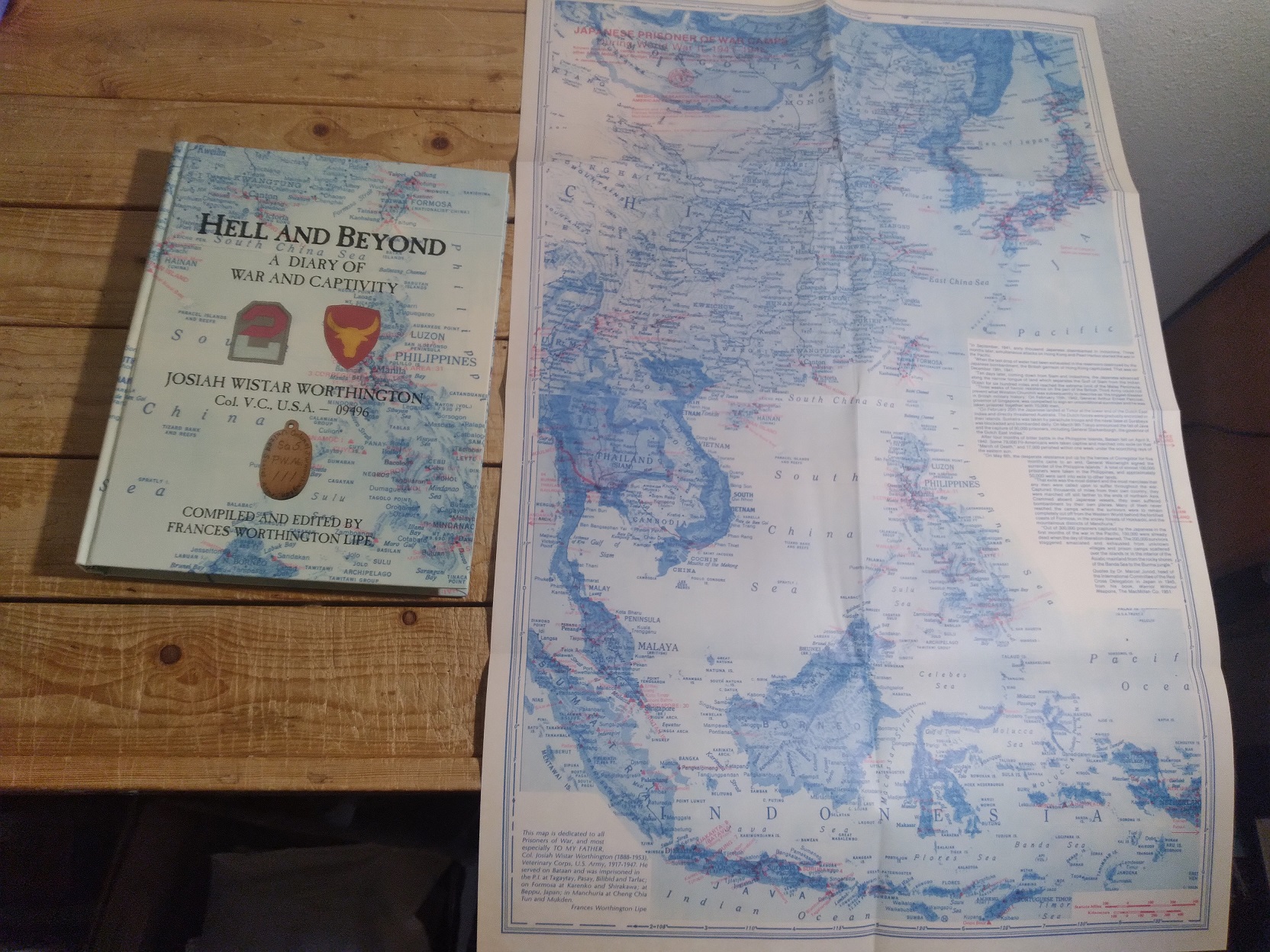 Hell and Beyond - A Diary of War and Captivity by Josiah Wistar Worthington