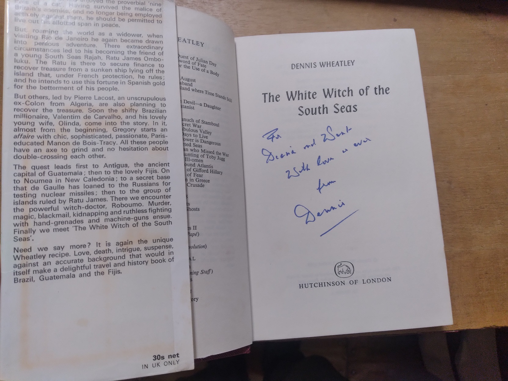 The White Witch of the South Seas