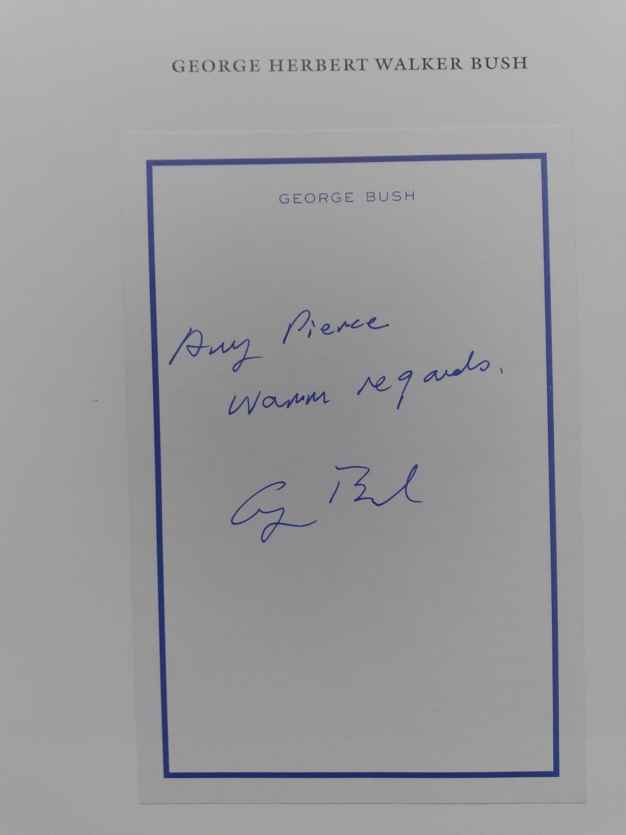 GEORGE HERBERT WALKER BUSH: A Photographic Profile