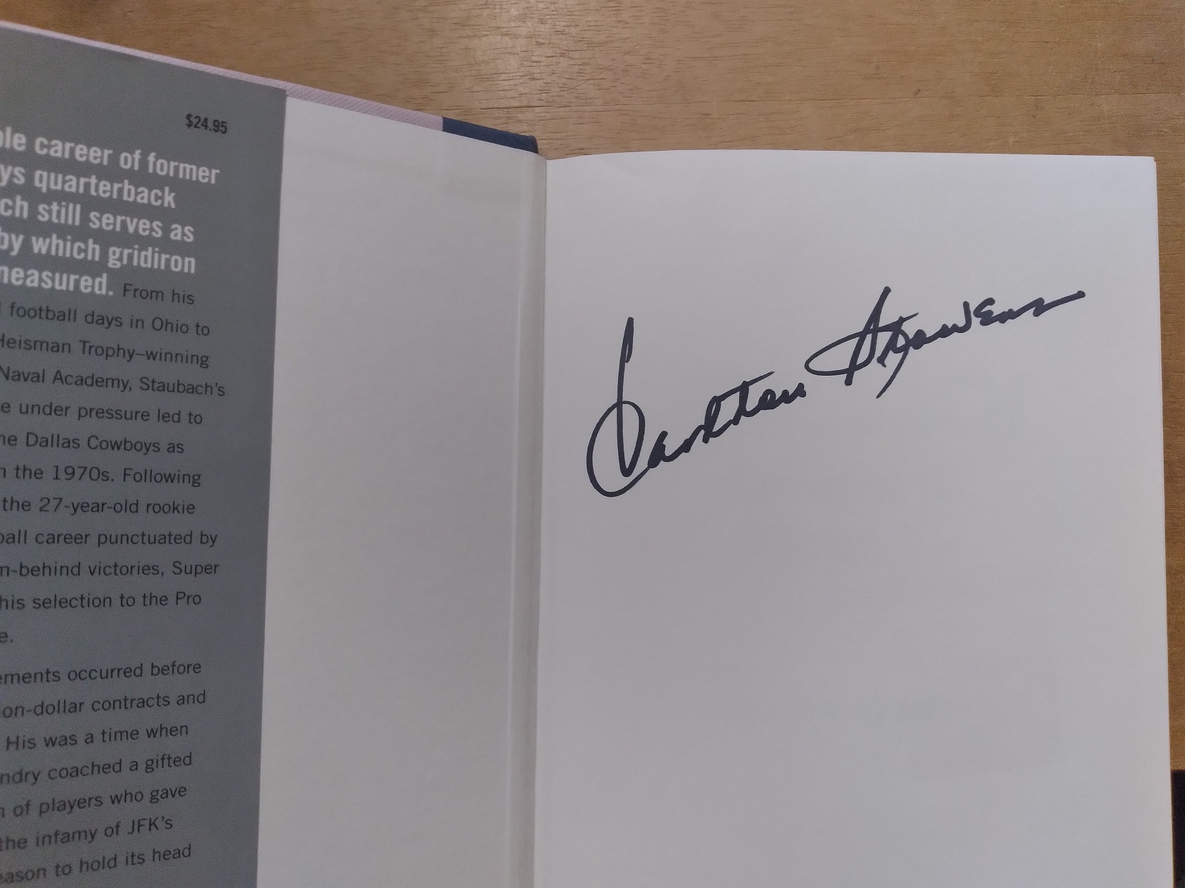 STAUBACH: Portrait of the Brightest Star