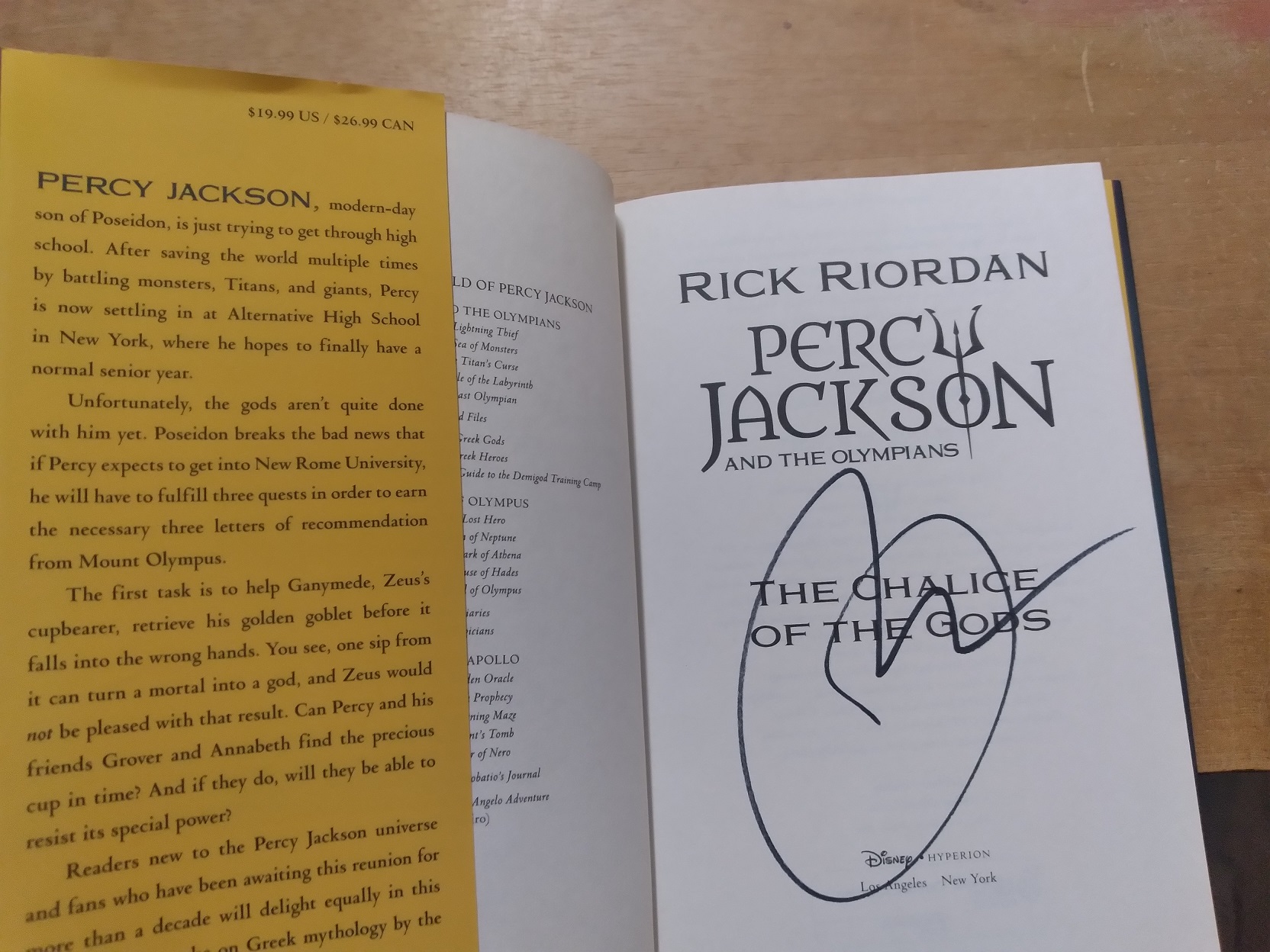 Percy Jackson and the Olympians: The Chalice of the Gods