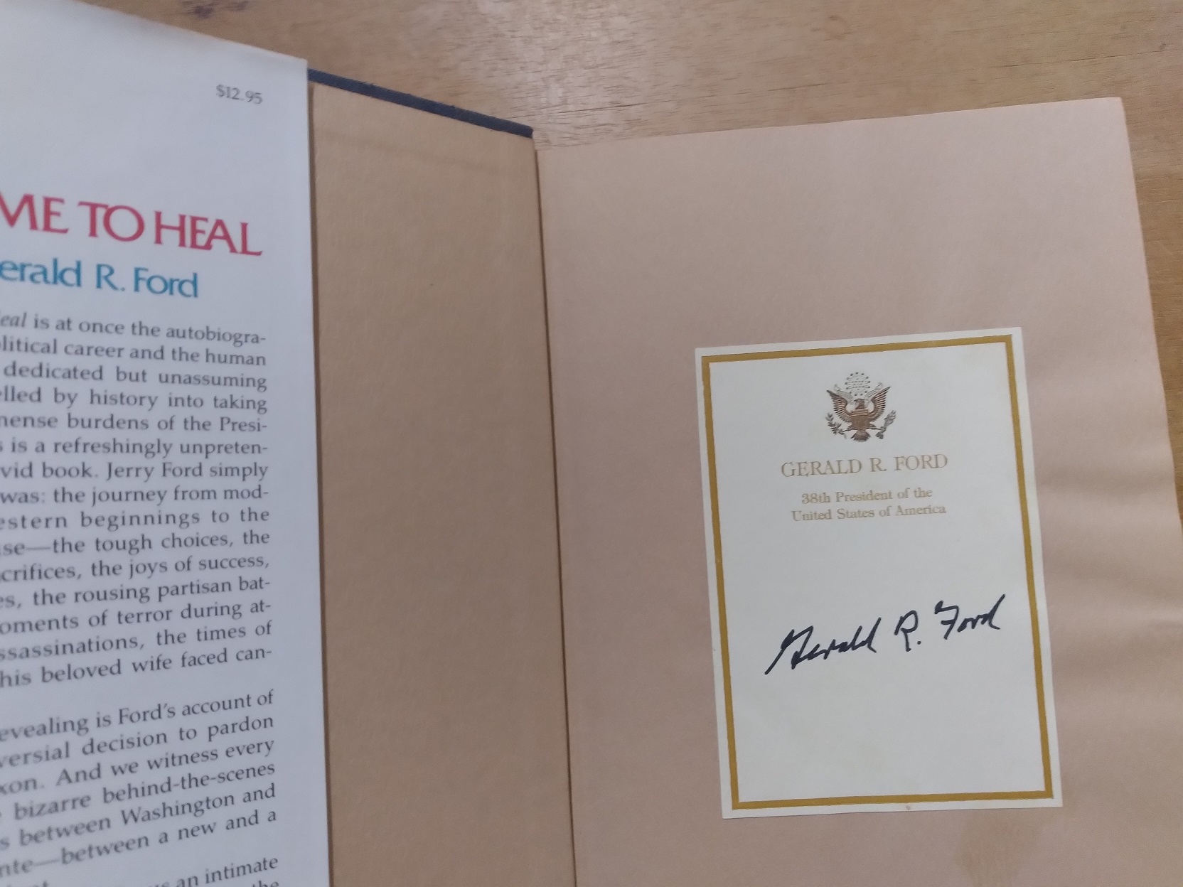 A Time to Heal: The Autobiography of Gerald R. Ford