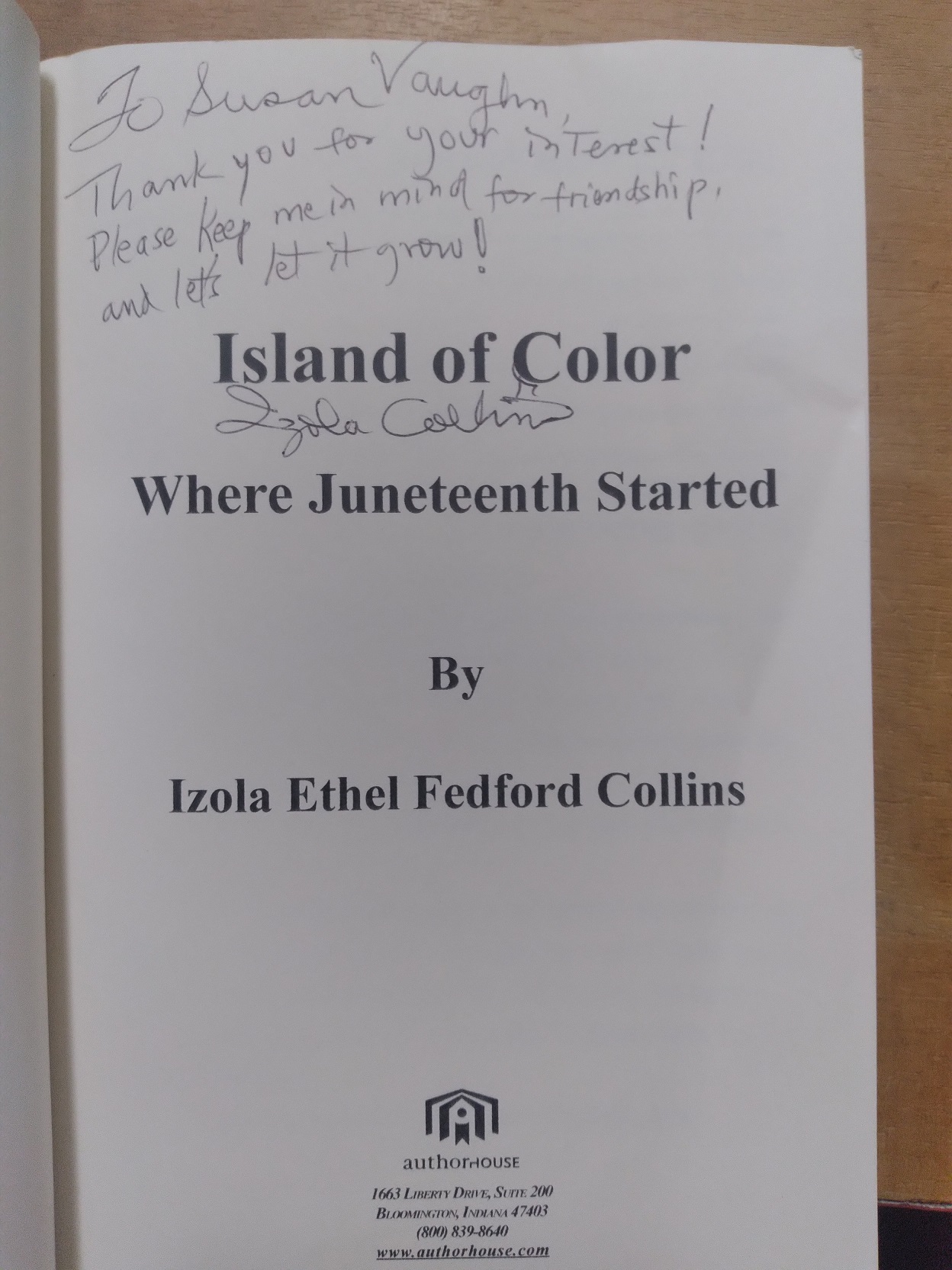 Image for Island of Color: Where Juneteenth Started Island of Color: Where Juneteenth Started