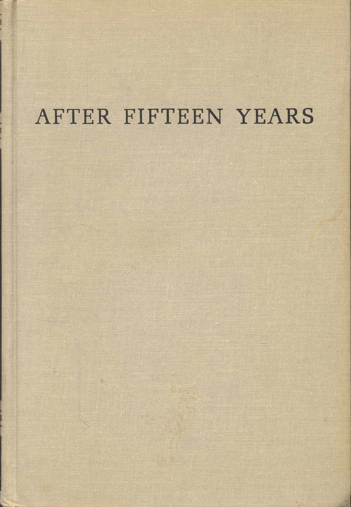 Image for After Fifteen Years After Fifteen Years